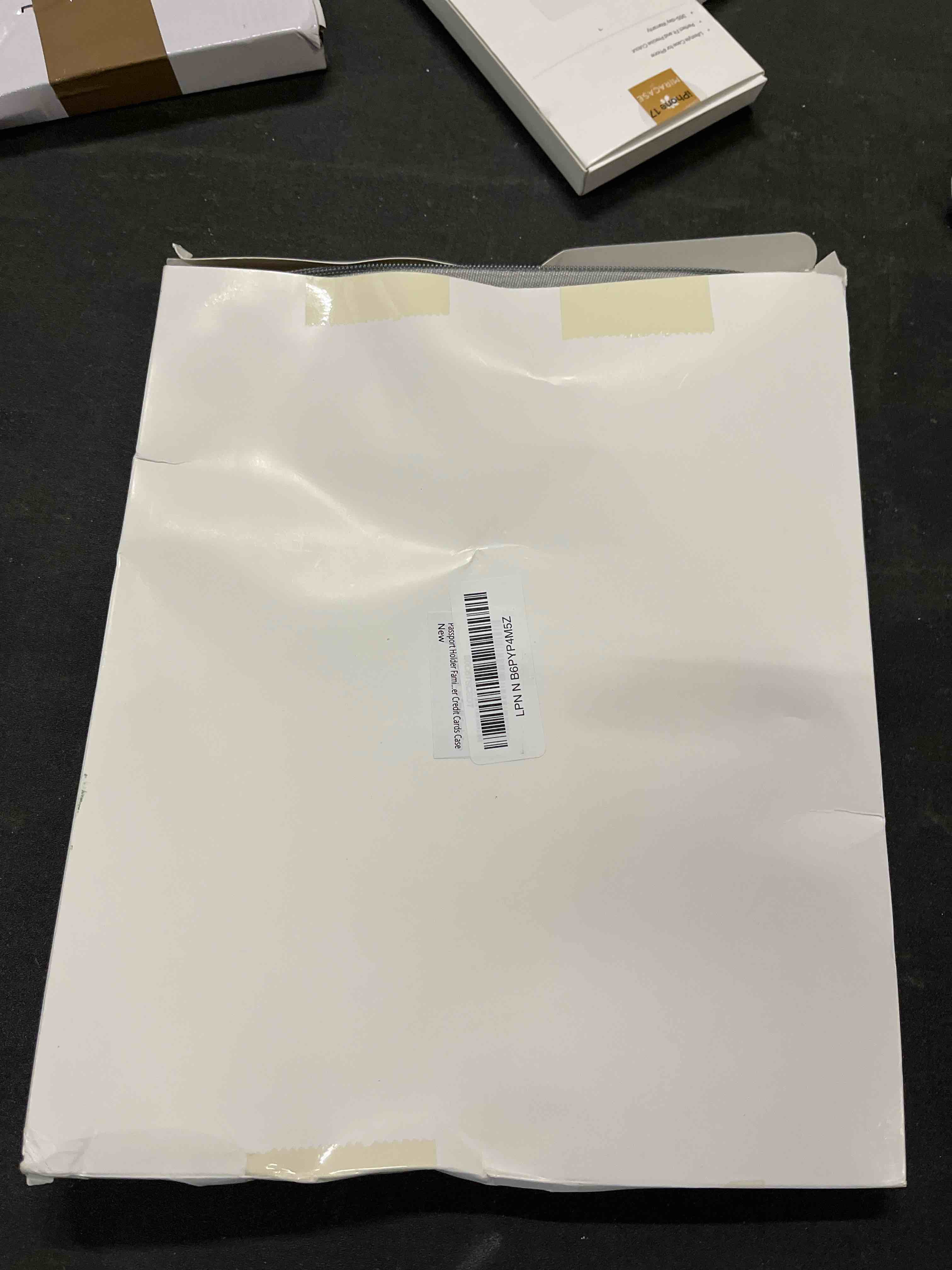 Condition photo showing Good Condition for topbag passport holder family, women rfid blocking passport wallet, travel document organizer for premium wallets, waterproof passport holders bag for women & men traveling, credit cards case family - quartz gray