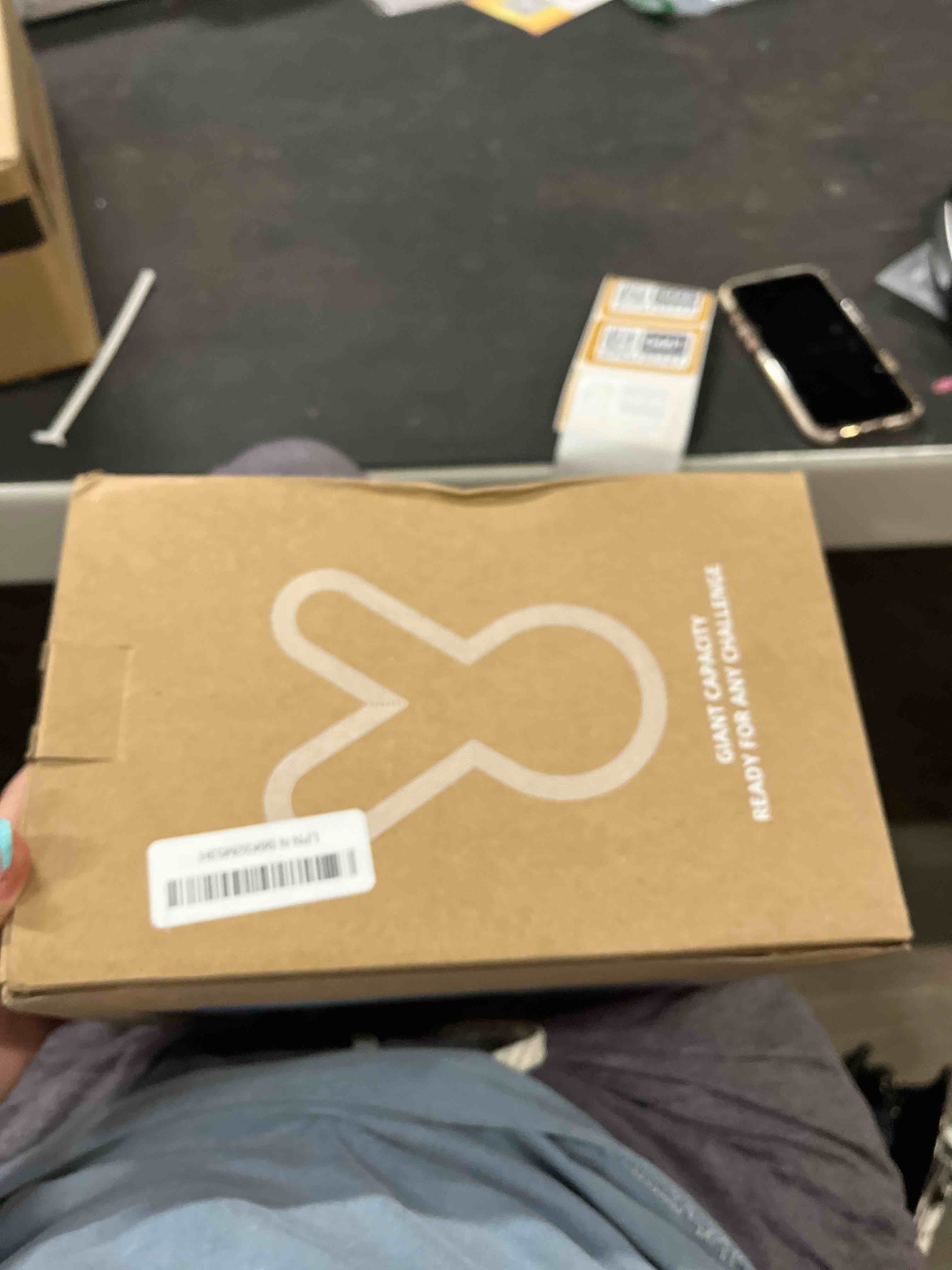 Condition photo showing Good Condition for 64 oz insulated water bottle for gym: meoky triple wall vacuum stainless steel half gallon water jug - top and side handles, 2-in-1 straw and spout lid, cold for 36 hrs, leak proof for camping (night) night 64 ounces