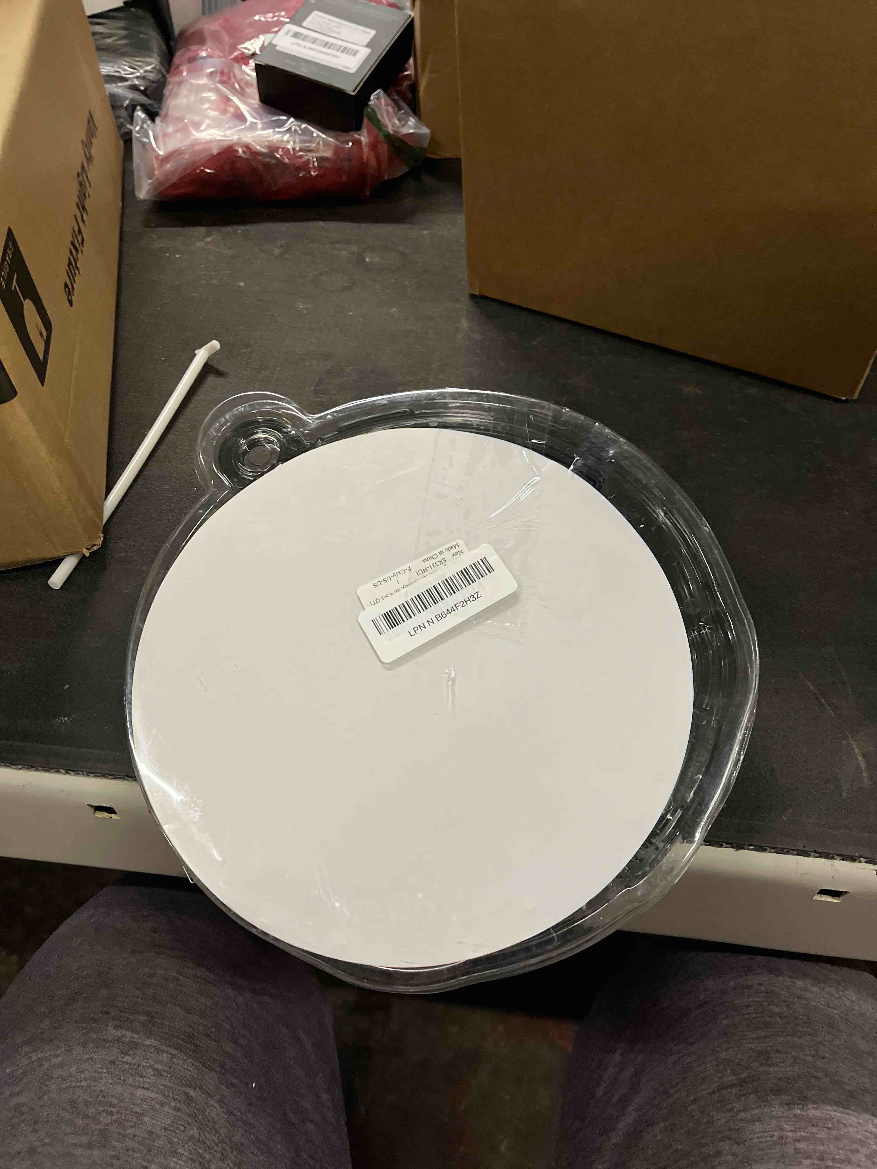 Condition photo showing Good Condition for pouring shield for kitchenaid tilt head 4.5-5qt stainless steel (only),safety pouring shield,splatter guard for kitchenaid mixer bowl,kitchen aid stand mixers (transparent grey, for 4.5-5 qt) for 4.5-5 qt transparent gray