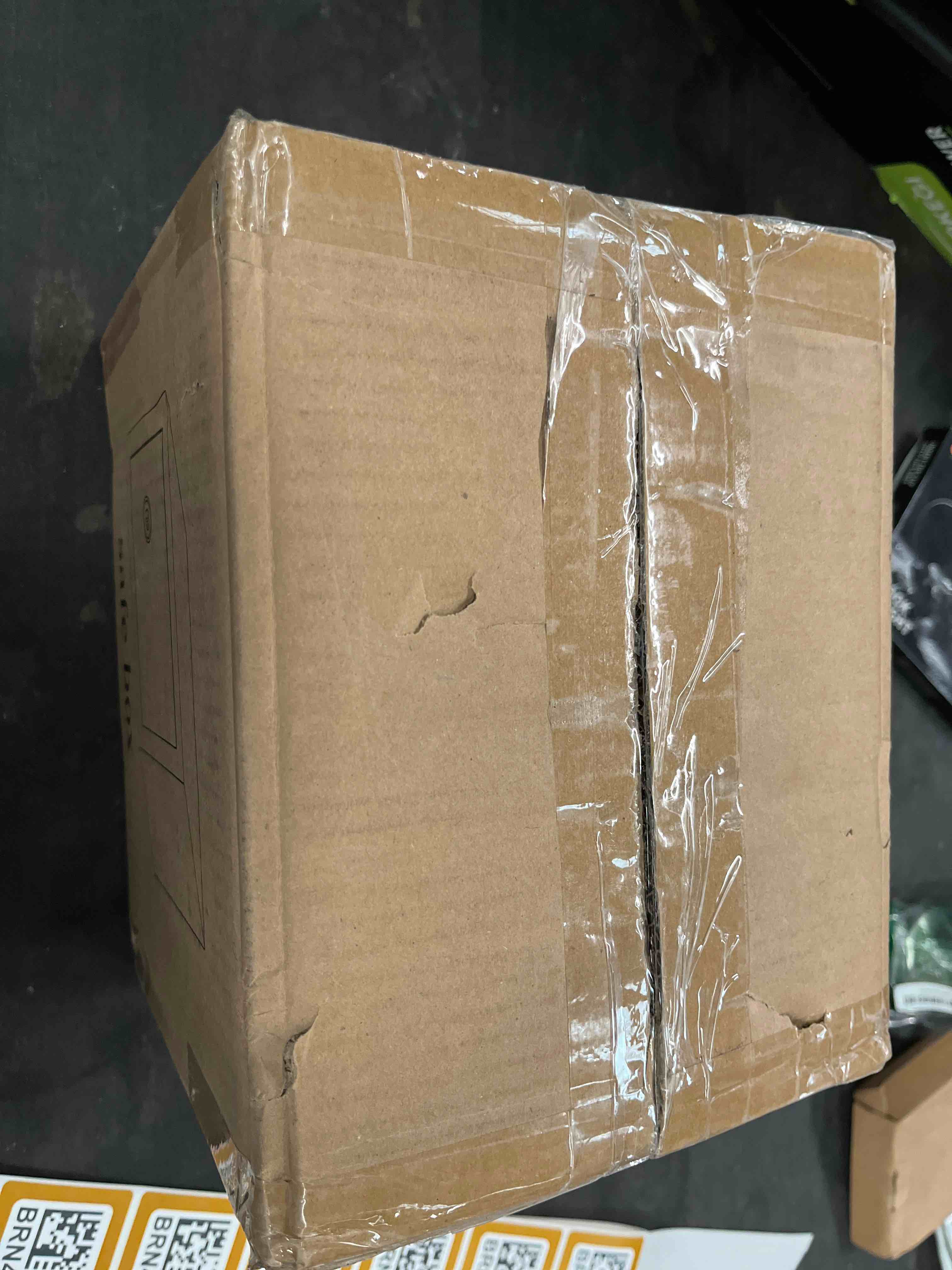 Condition photo showing Good Condition for wasjoye home small safe box - key lock coffre fort steel high security safety box, 0.23 cubic feet s