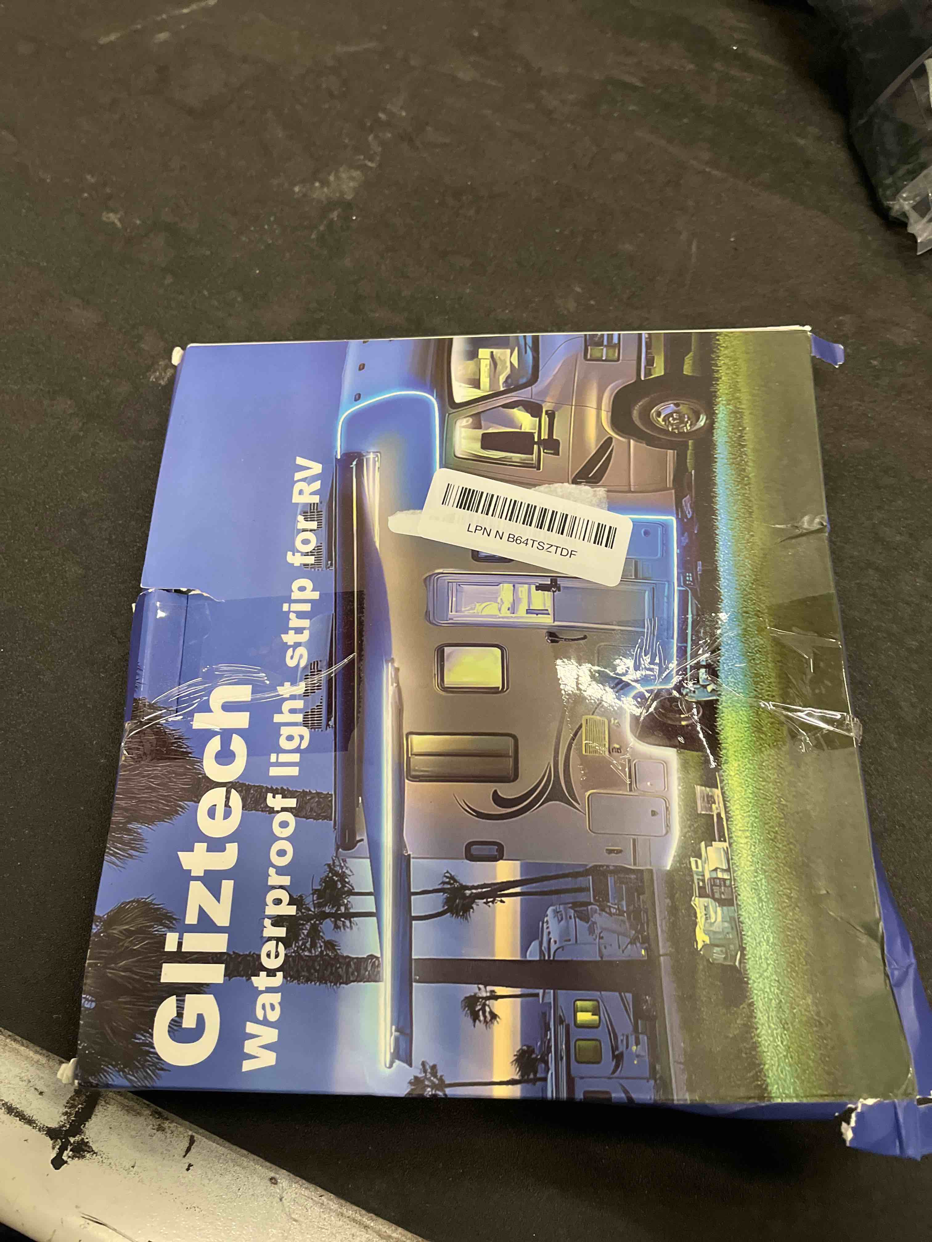 Condition photo showing Good Condition for gliztech rv awning lights 20ft, camper awning lights for rv canopy exterior, ip67 12v white cob wate