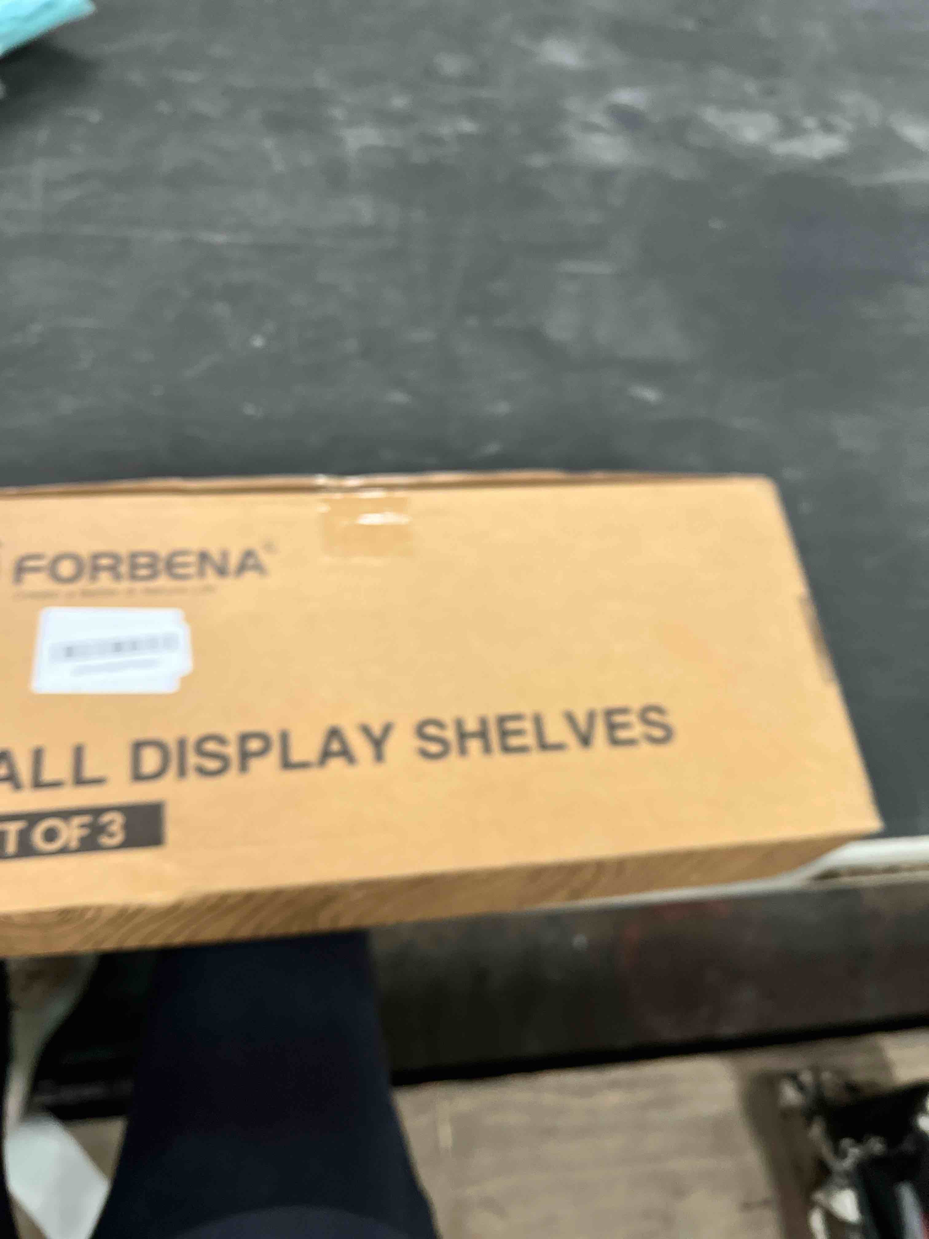 forbena gold floating shelves for wall decor set of 3, bathroom shelves over toilet, modern display 