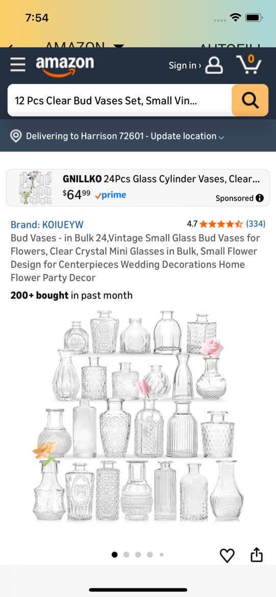 12 pcs clear bud vases set, small vintage glass clear bud flower vases bulk multiple shape cute mini