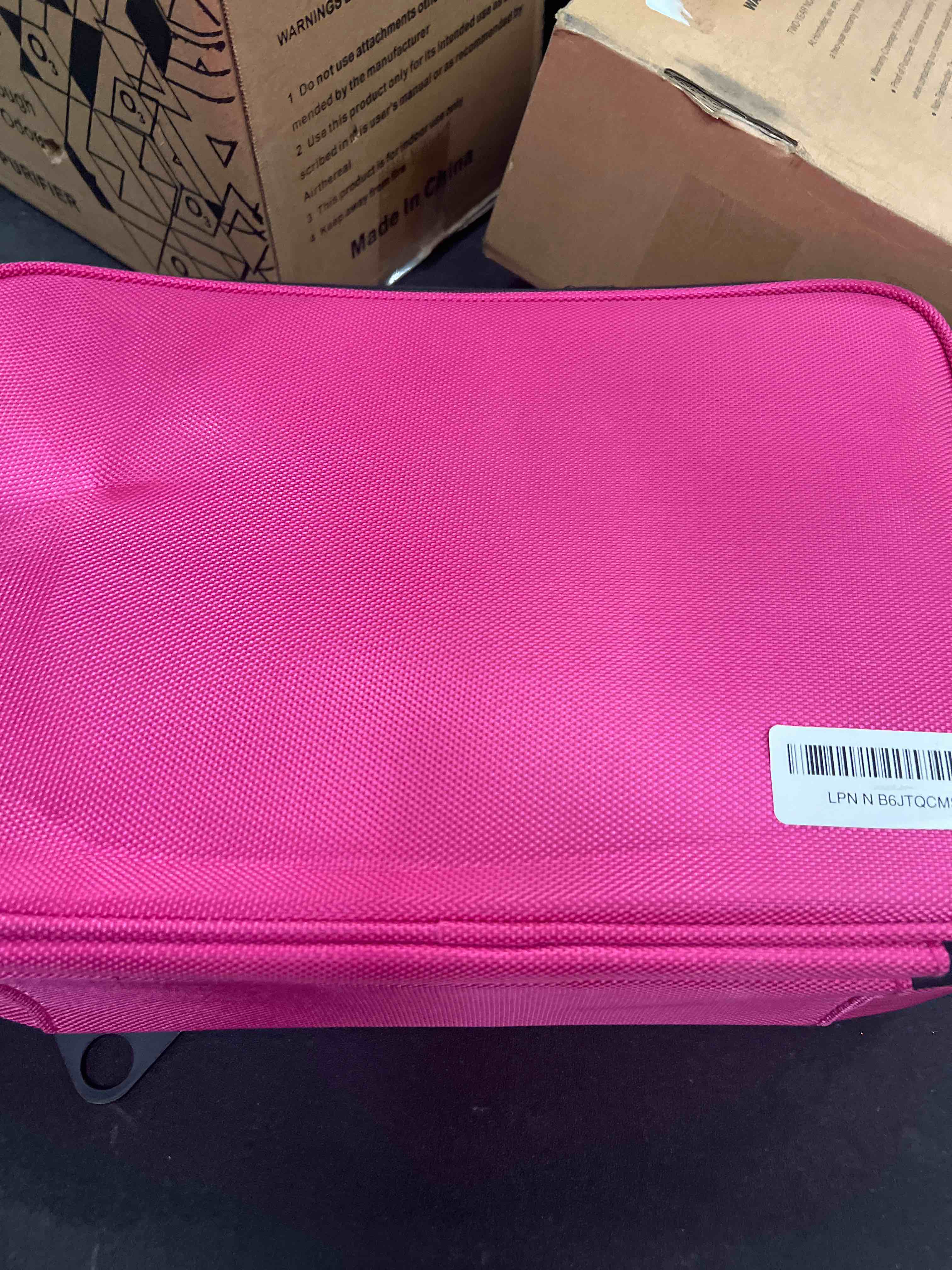 Condition photo showing Good Condition for gzcz travel makeup bag,professional cosmetic bags for women,portable makeup brush case organizer sto