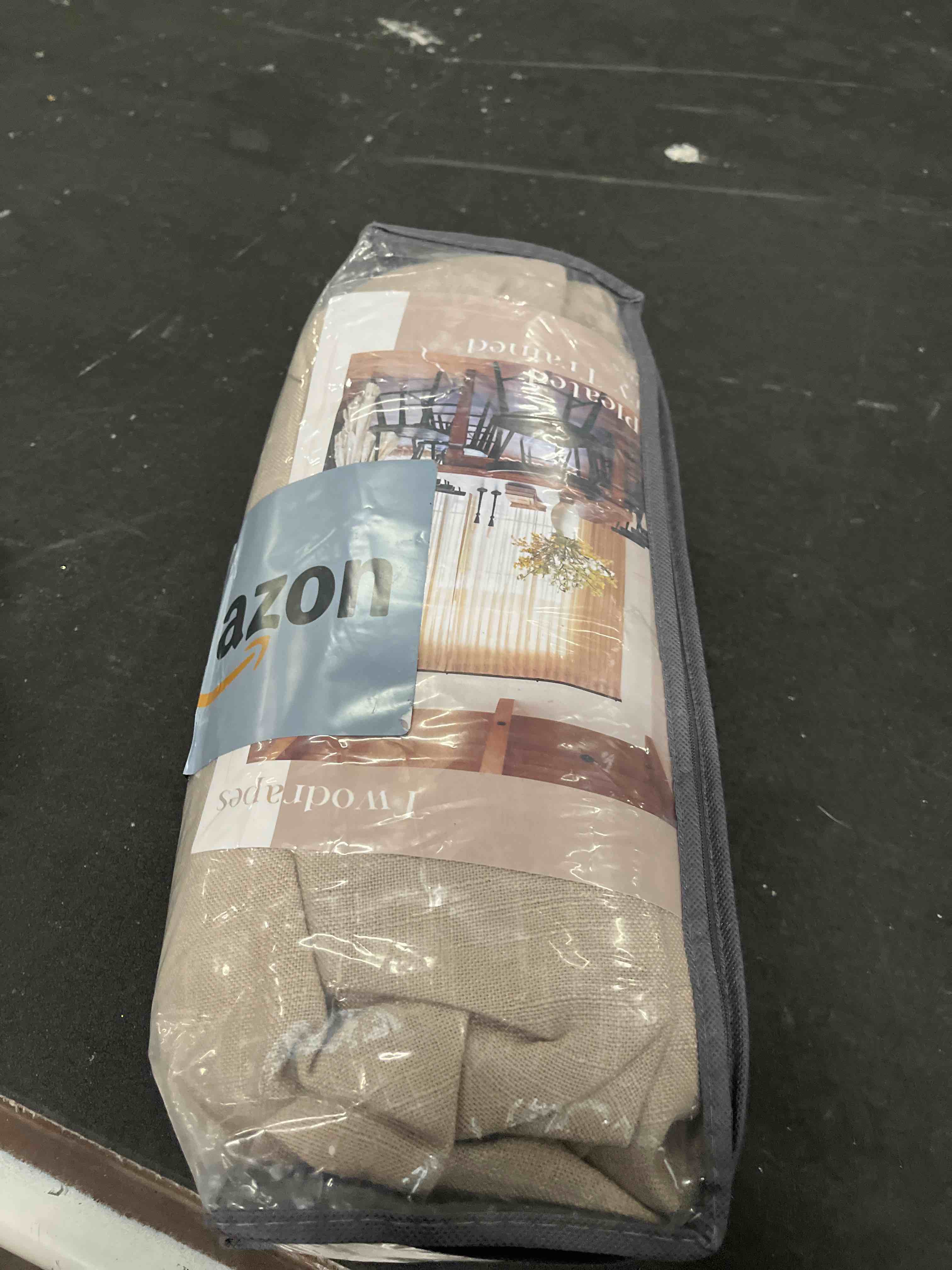 Condition photo showing Good Condition for burlywood birch 90 inches long 70 inch wide curtains for living room light filtering semi sheer mode