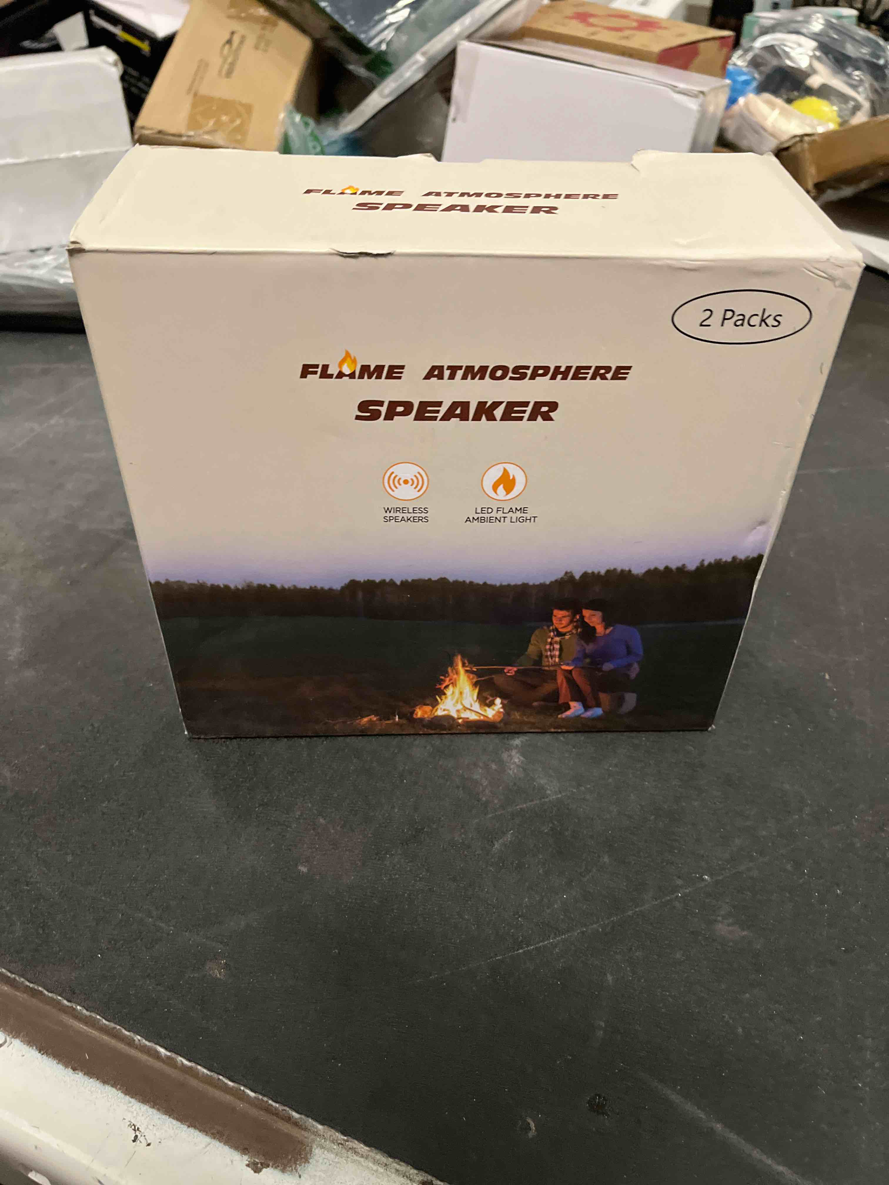 Condition photo showing Good Condition for upgraded outdoor bluetooth speakers waterproof, 10 watt surround hd sound multi-sync auto-pairing up