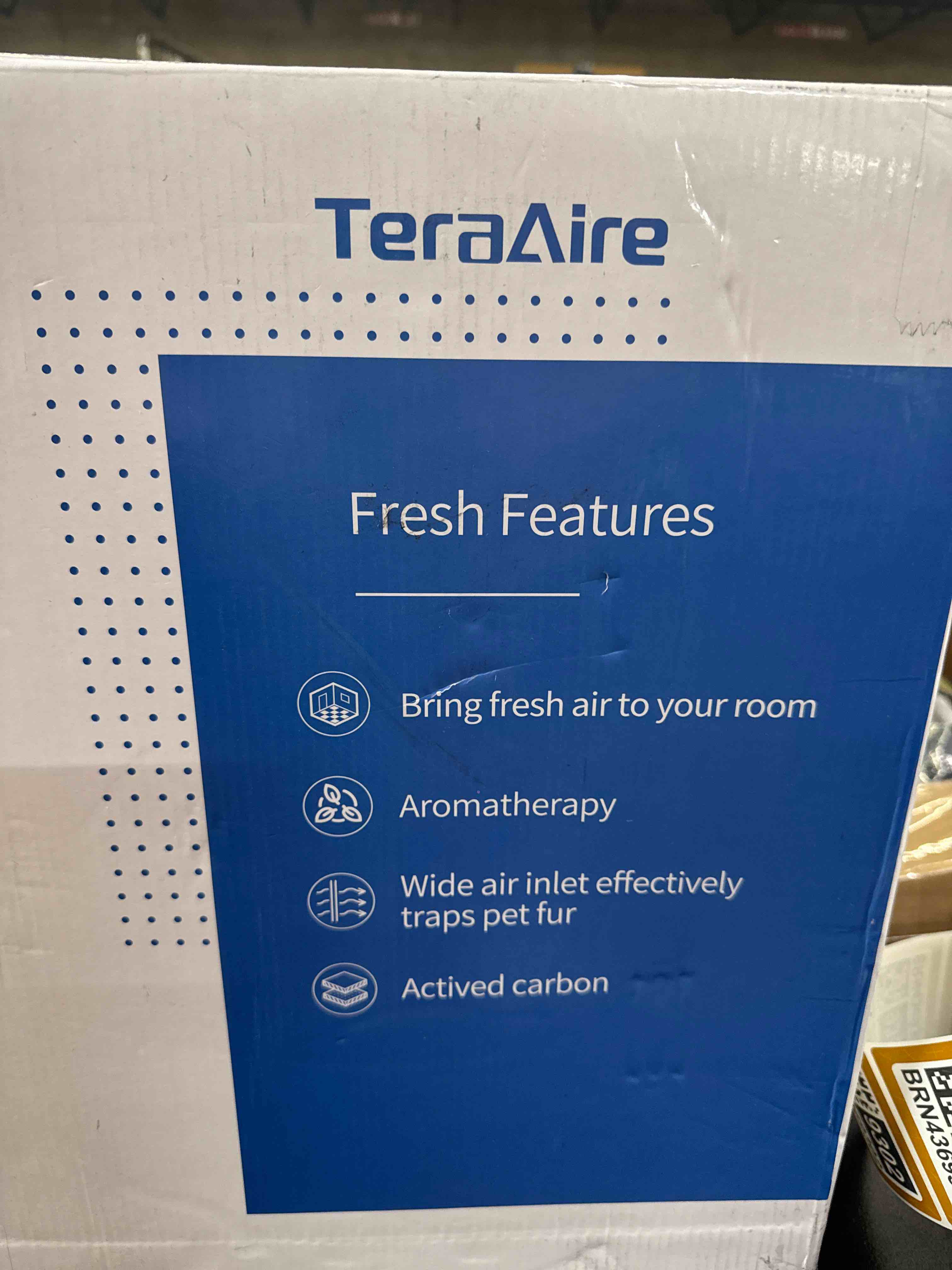 Condition photo showing Good Condition for air purifiers for home, pm 2.5 air quality monitor cover up to 2200 ft² with pet mode, timer, hepa air purifier with washable pre-filter, fragrance sponge for smoke, odor, dander, pollen (black)
