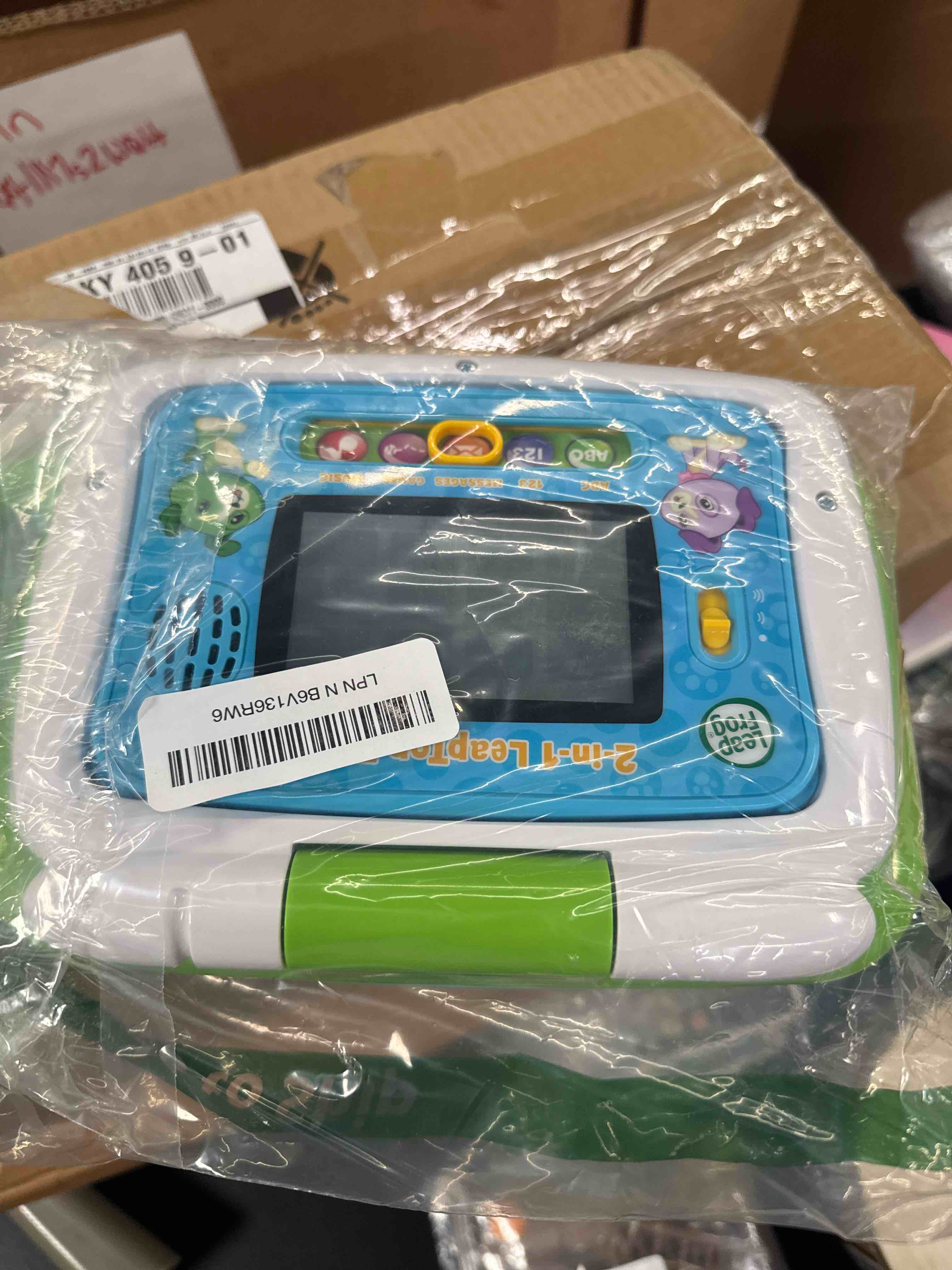 Condition photo showing Good Condition for leapfrog 2-in-1 leaptop touch, green