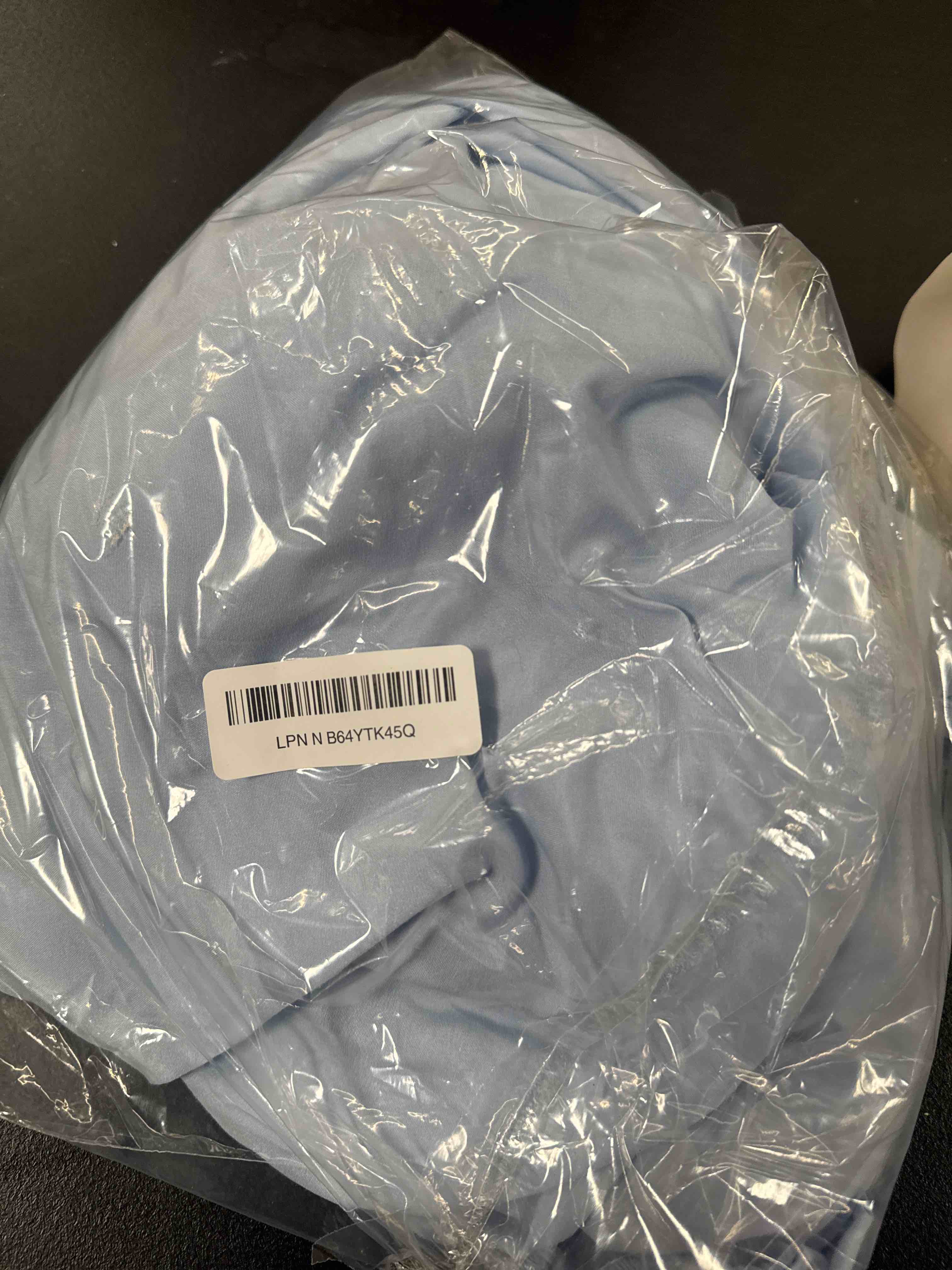 Condition photo showing Good Condition for extra deep twin xl fitted sheet - hotel luxury single fitted sheet only - easily fits 18 inch to 24 inch mattress - ultra soft, wrinkle & fade free w/extra deep pocket - breathable & comfy - sky blue twin xl 24 - sky blue