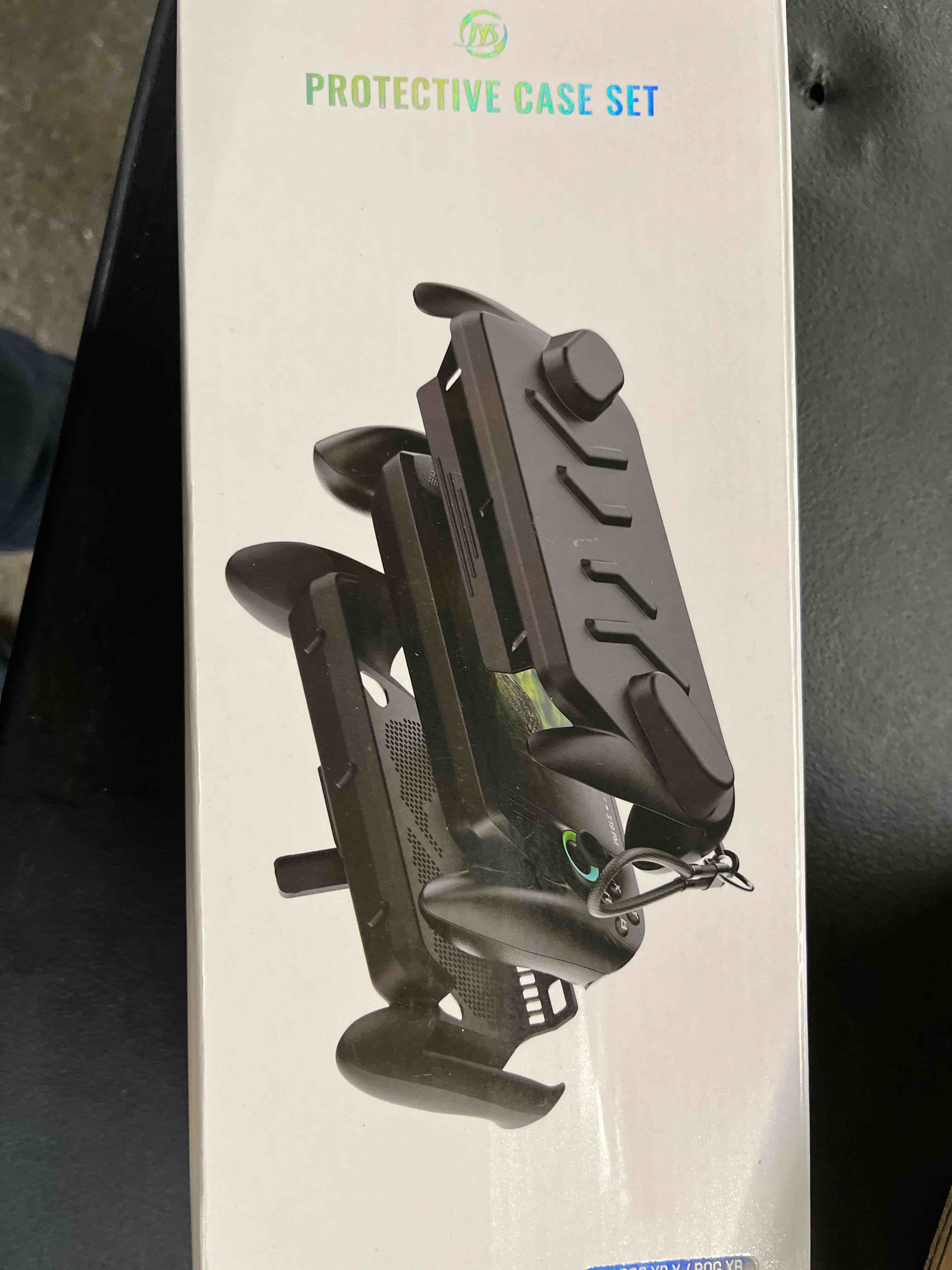 jddwin full protective case for asus rog xbox ally & rog xbox ally x 7" 2025 with kickstand, abs &tp