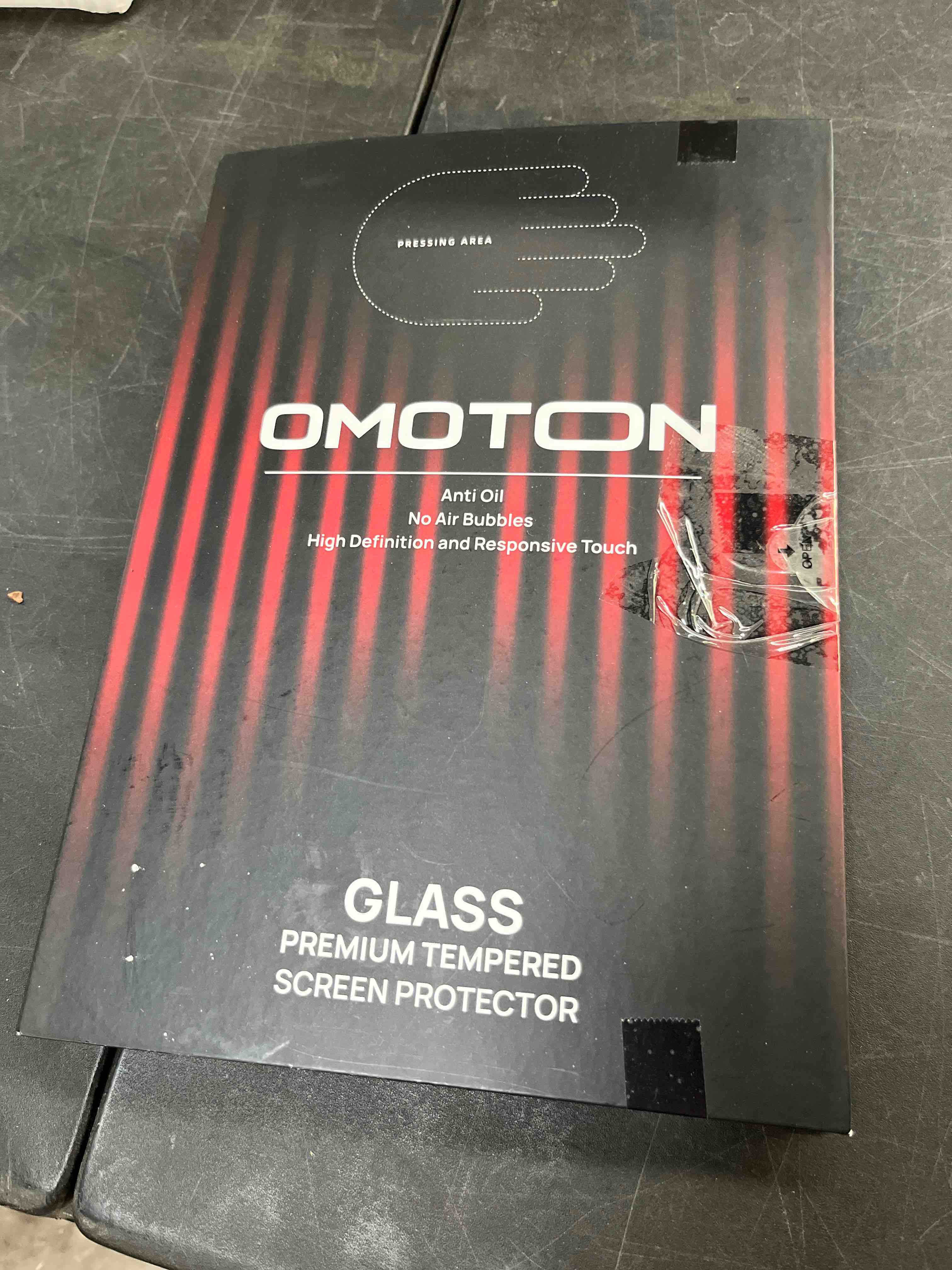 Condition photo showing Good Condition for omoton papersense matte screen protector for ipad a16 11th 11 inch 2025/10th gen 10.9 inch 2022, paper-layer tempered glass with easy dust-free install tray, apple pencil support, anti-glare, 2 pack ipad 11th/10th 10.9''