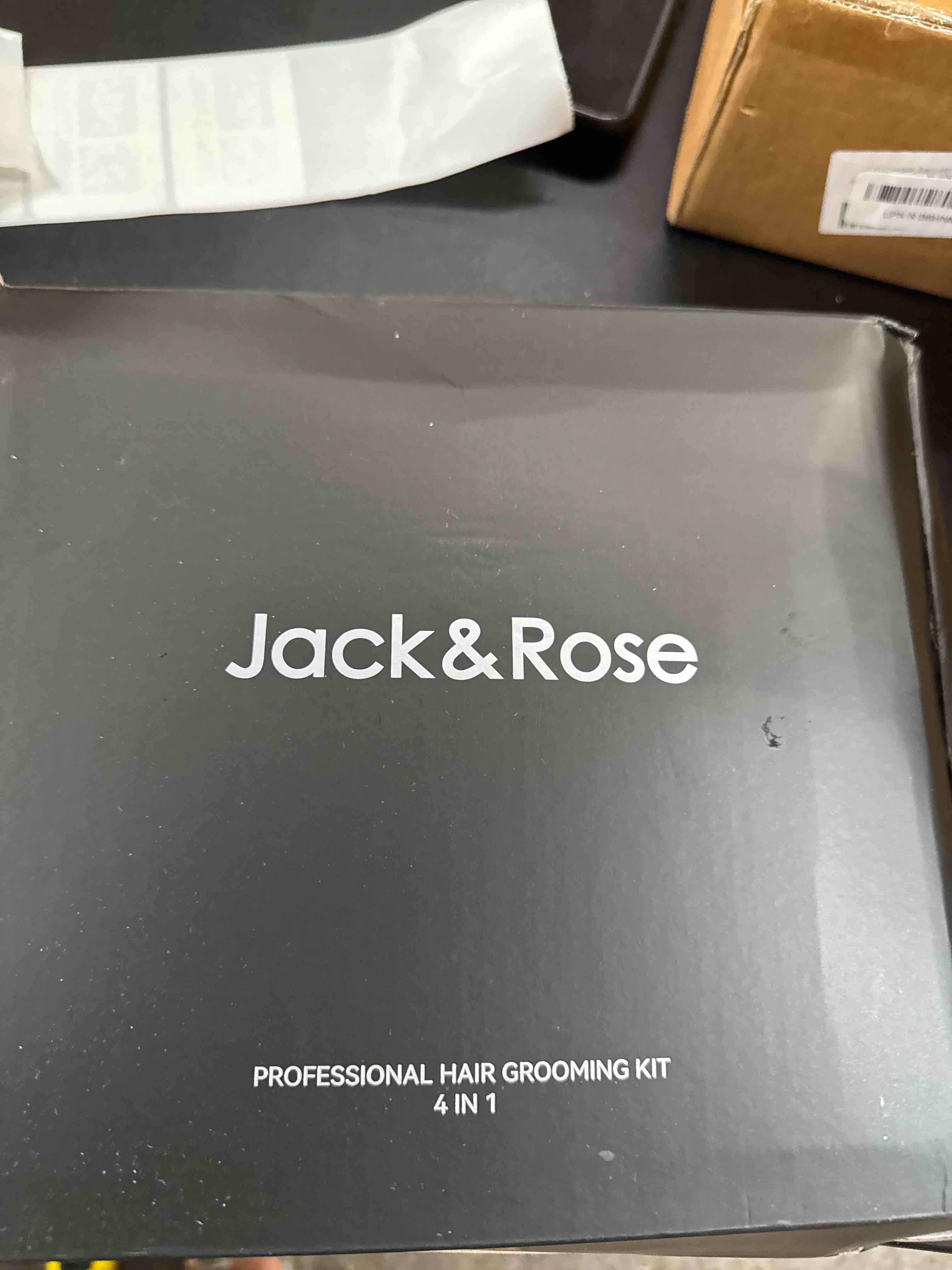 Condition photo showing Good Condition for jack & rose hair clippers for men set professional, cordless men hair trimmer, electric shavers, barber kit, 4 in 1,led display, for nose, body, bald head