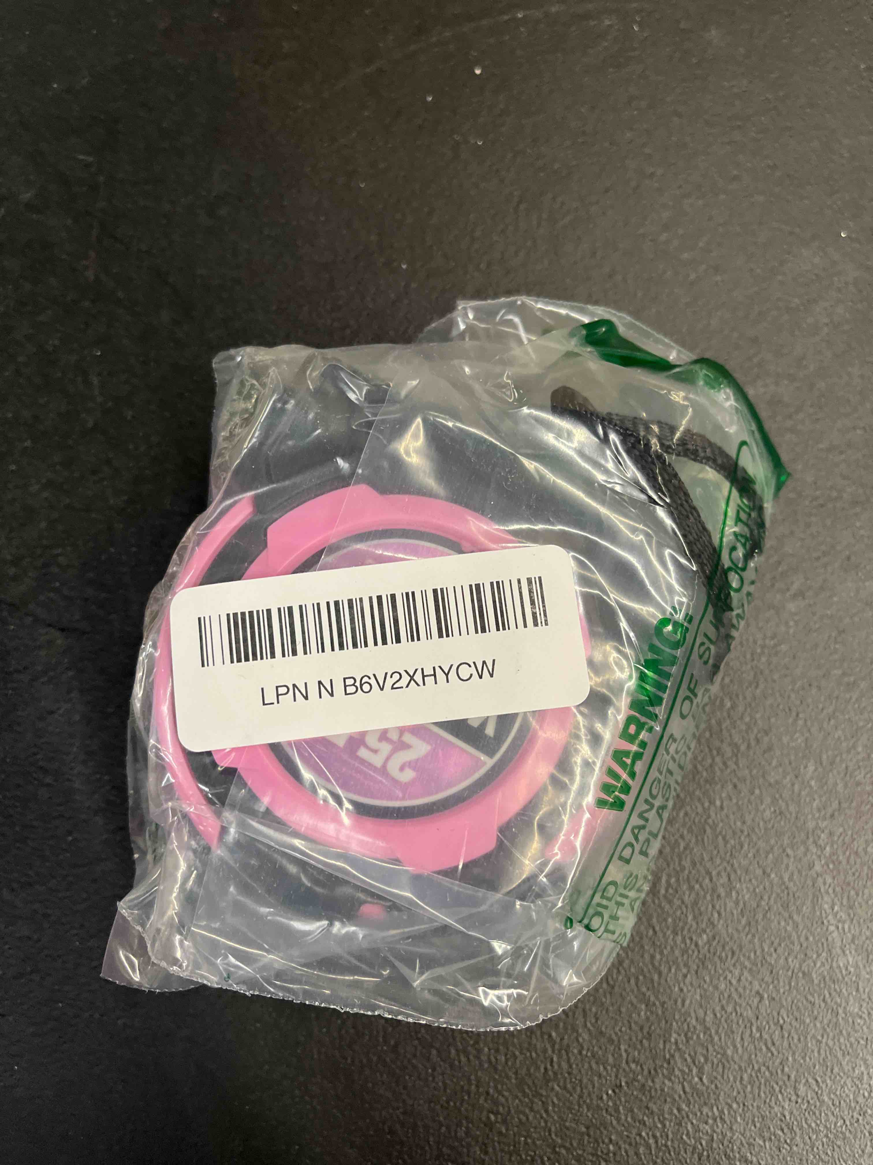 Condition photo showing Good Condition for workpro 25ft pink tape measure, 1/8 fractions easy read measuring tape, retractable nylon coating measurement tape accuracy 1/32, magnetic hook, belt clip, rubber protective casing - pink ribbon pink 7.6 m