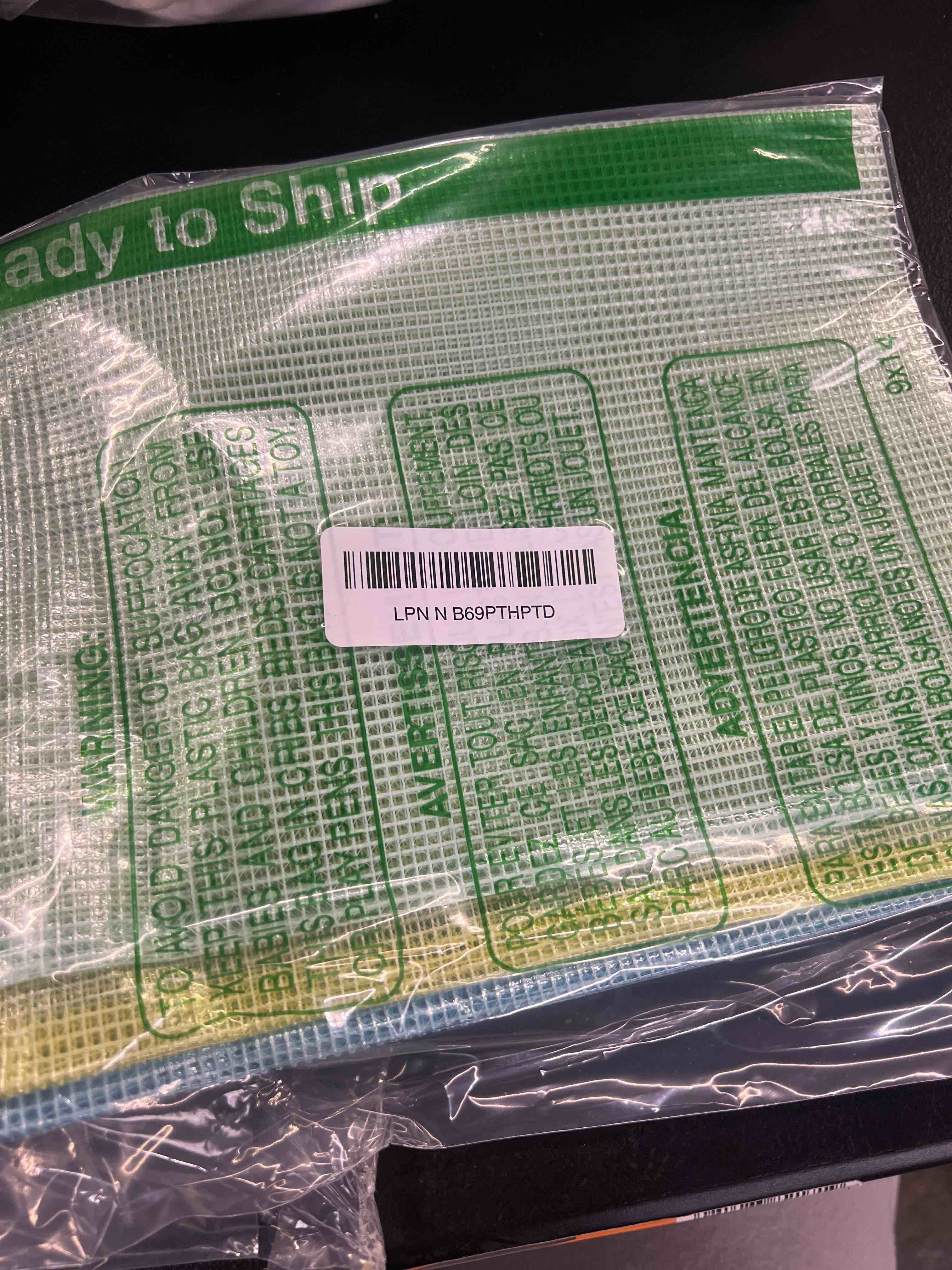 Condition photo showing Good Condition for 4 pack mesh zipper pouch, a4 letter document file mesh bags with zipper, waterproof zipper bags for travel storage, school office appliances and home
