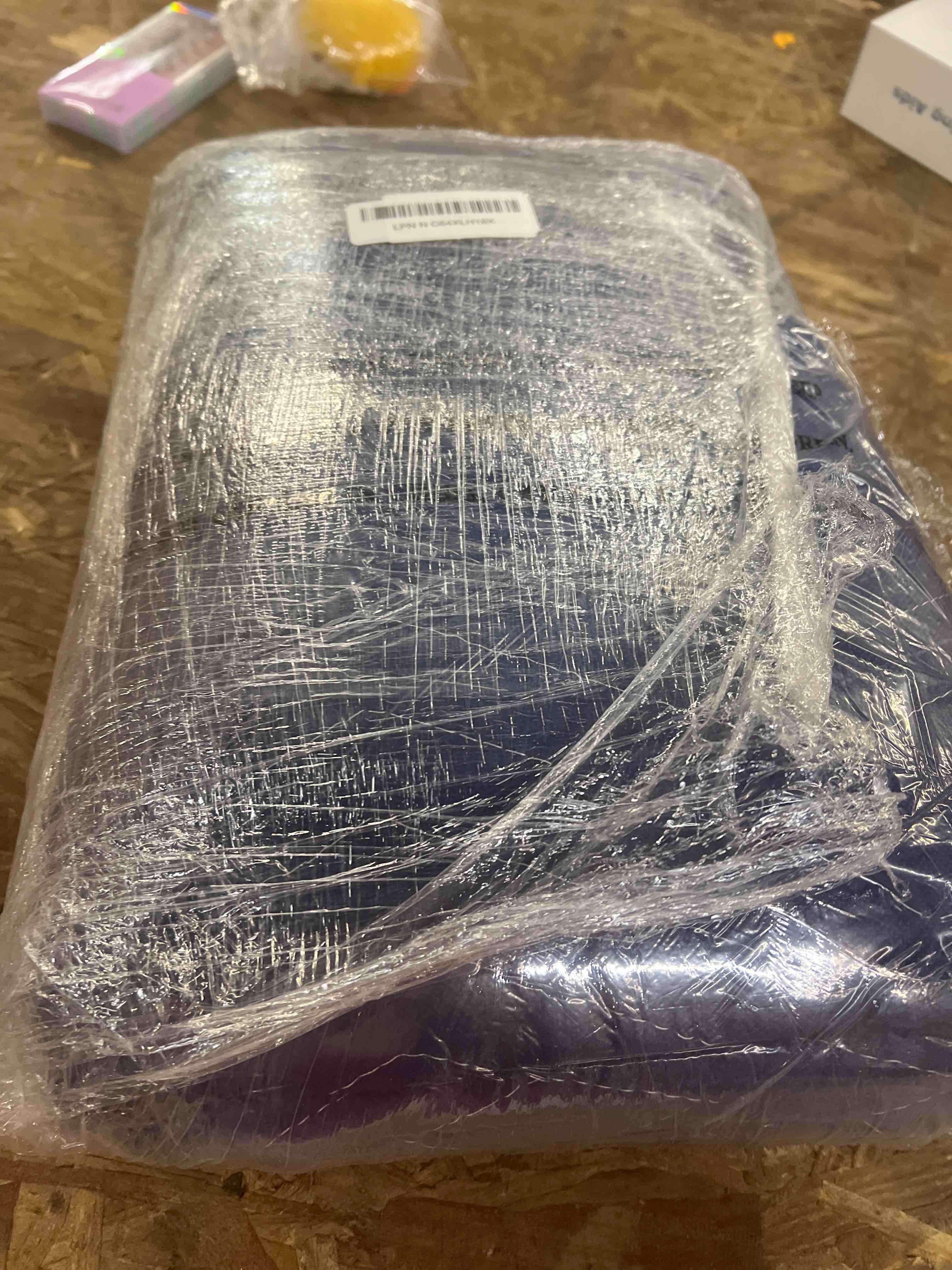 Condition photo showing Good Condition for 2 moving blankets 40"x 72" heavy duty packing blankets for moving shipping thick furniture wrapping for moving supplies professional quilted shipping blankets 40x72 in 2 pack