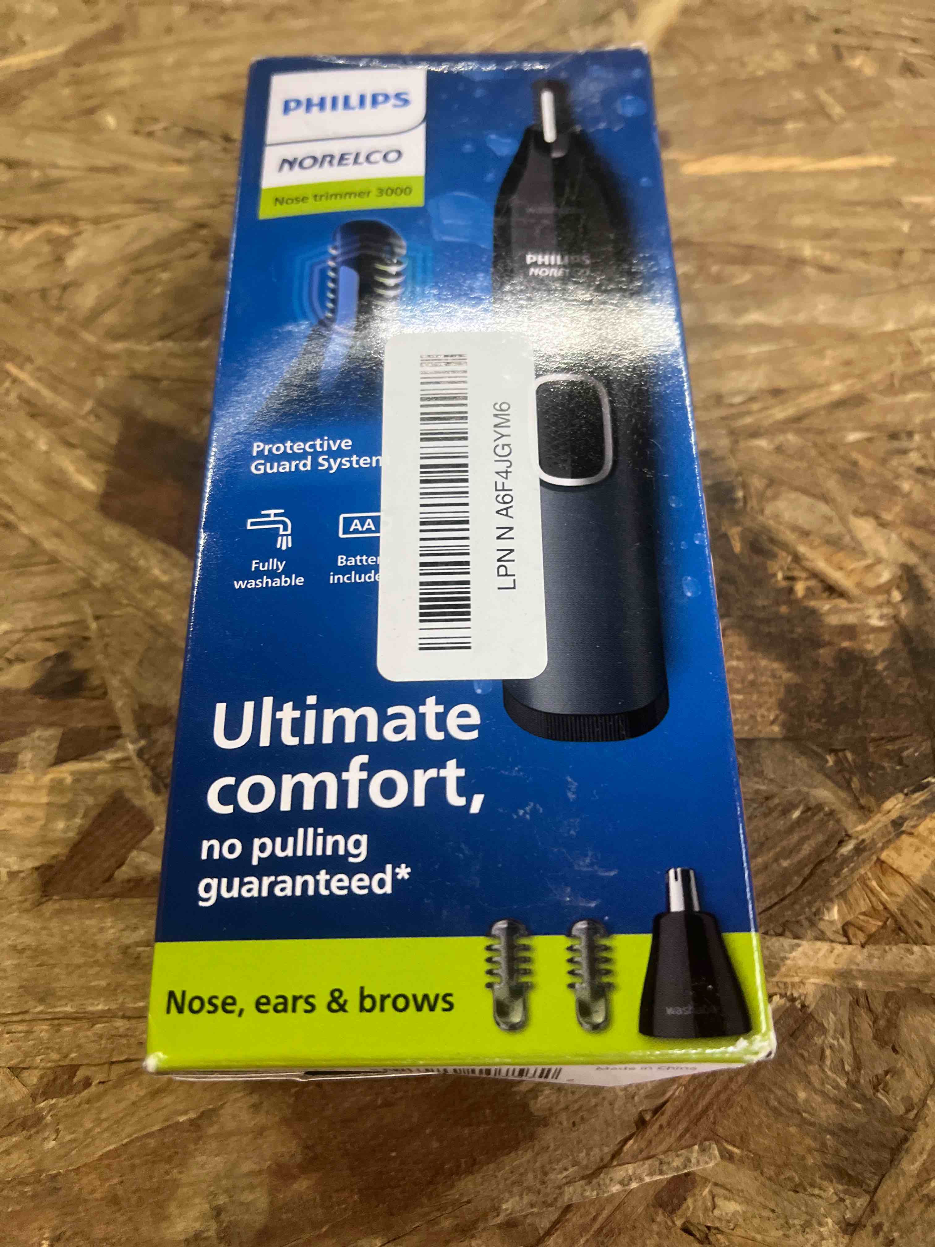 Condition photo showing Good Condition for norelco philips nose trimmer 3000, for nose, ears eyebrows, nt3600/62 latest version nose trimmer 3000
