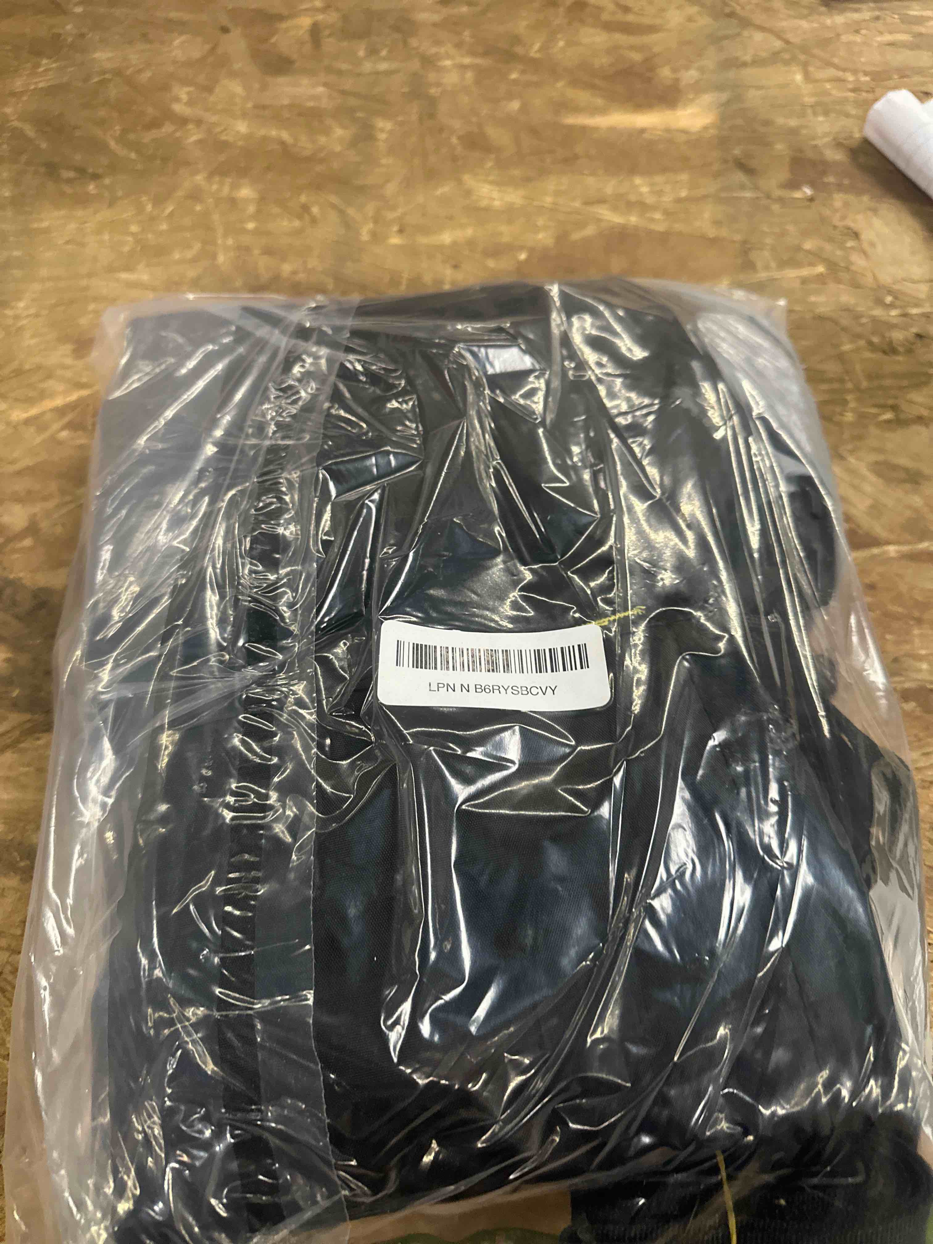 Condition photo showing Good Condition for patio swivel chair cover waterproof 2 pack, 600d heavy duty outdoor furniture covers for universal lawn/deck/garden/backyard fits up 35" w*38" d*31" h, gray/black 35"w x 38"d x 31"h - 2pack gray & black
