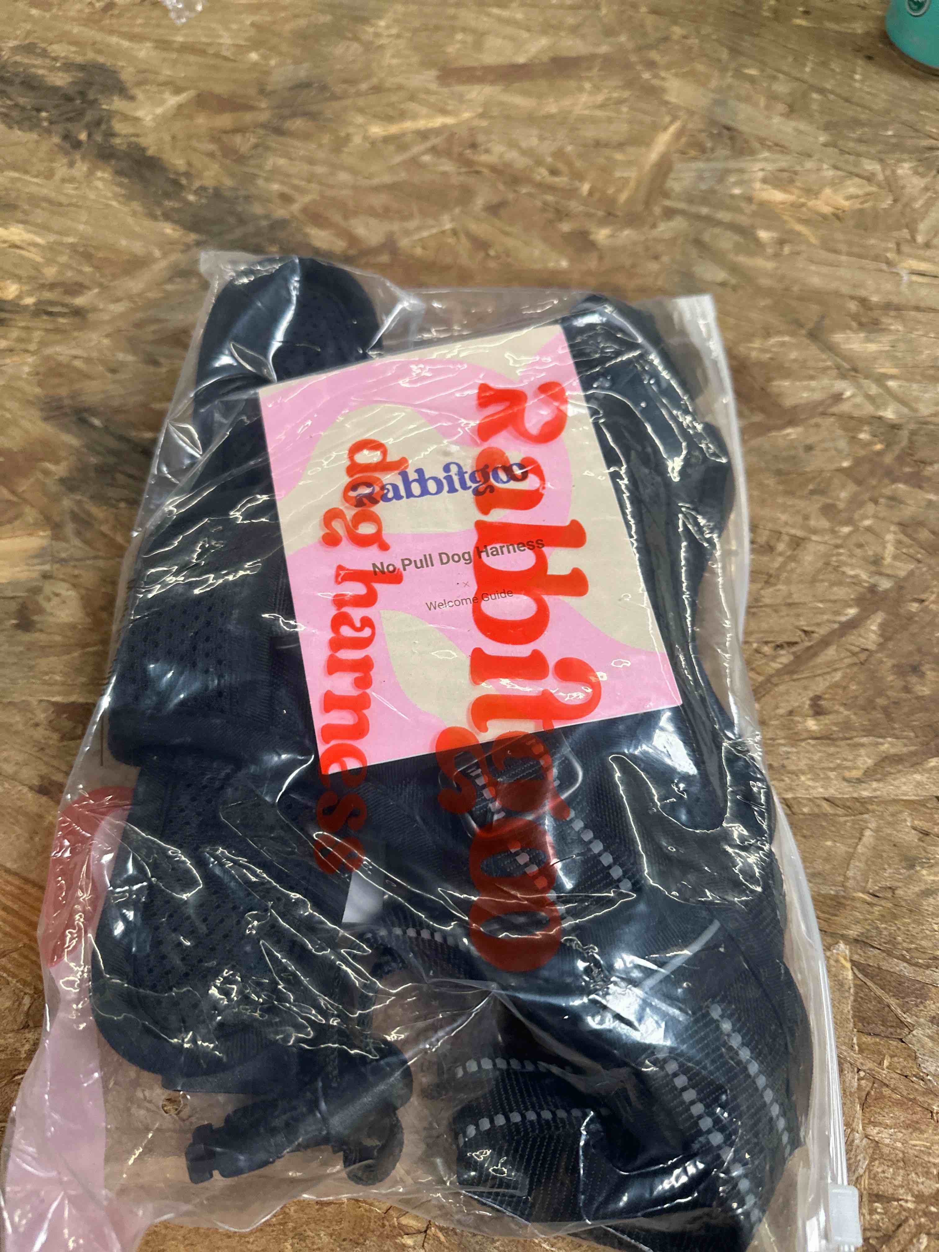 Condition photo showing Good Condition for rabbitgoo dog harness no pull with 2 leash clips, adjustable soft padded, reflective oxford no choke pet vest with easy control handle for large dogs, black, xl x-large black