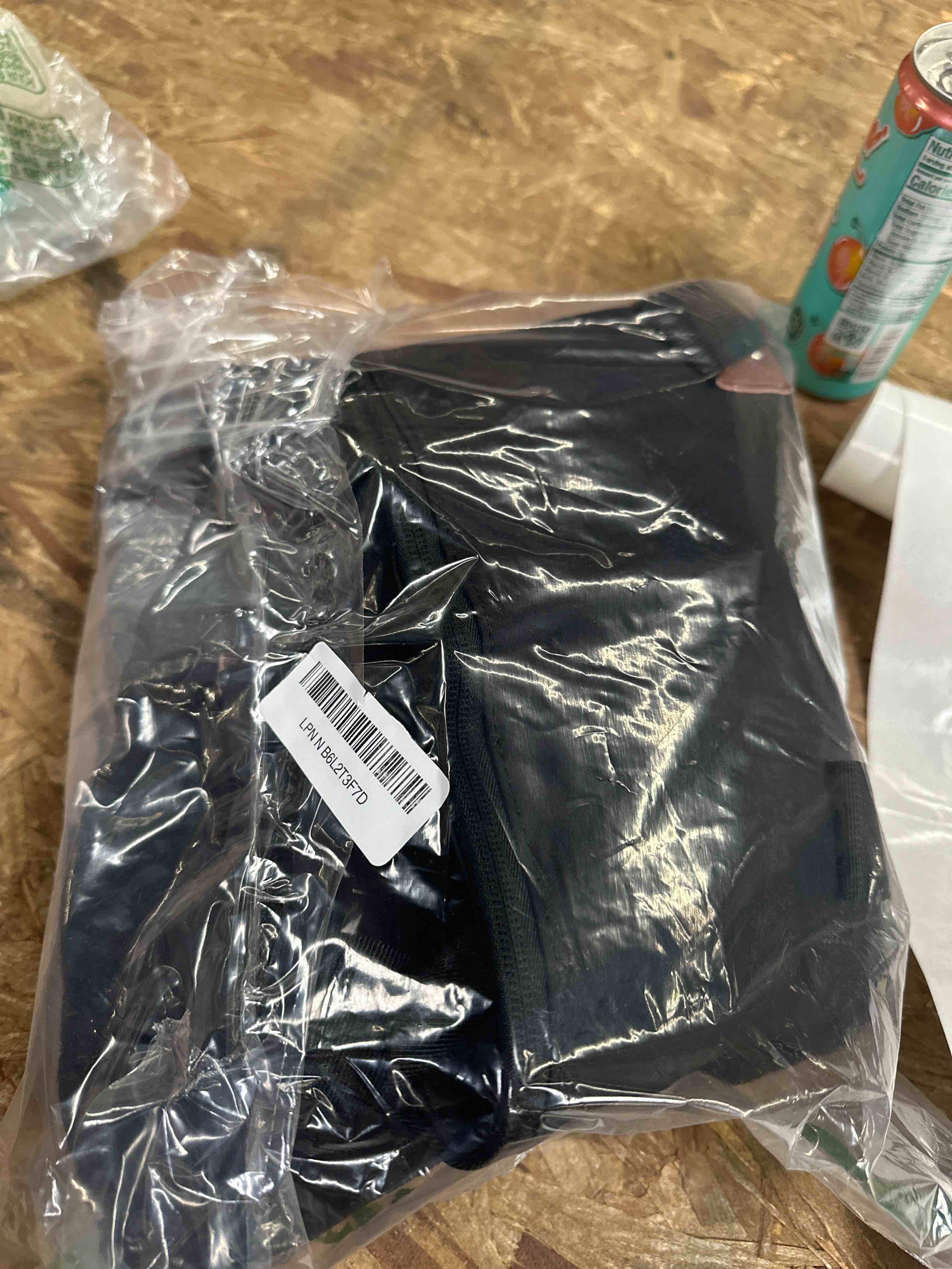 Condition photo showing Good Condition for pritent travel duffle bag, waterproof weekender overnight hospital bags for women men with toiletry bag lightweight carry on personal item duffle gym bag for travel, airplanes, sports large black