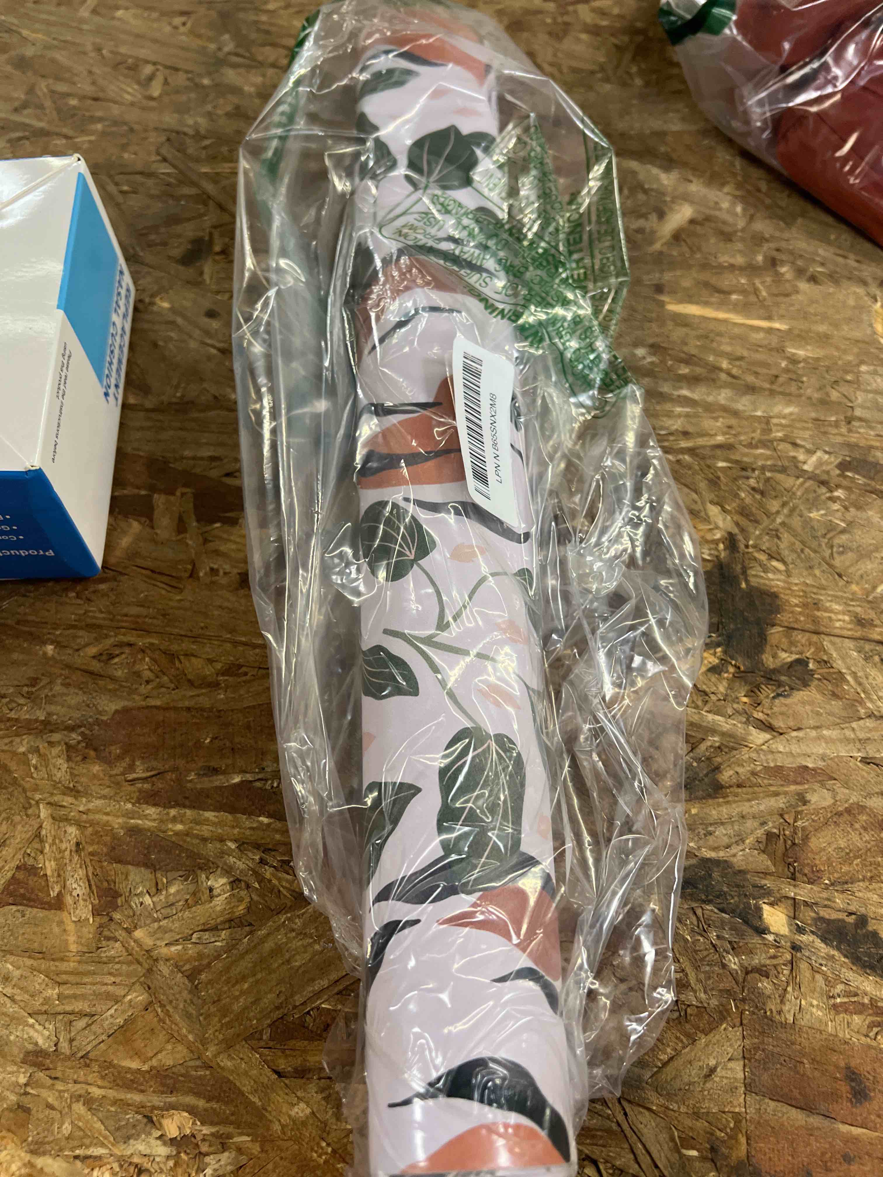 Condition photo showing Good Condition for redamancy boho yellow cream fox green vine leaf abstract peel and stick wallpaper stick on contact paper vintage wall paper easy peel off for nightstand drawer cabinet renter