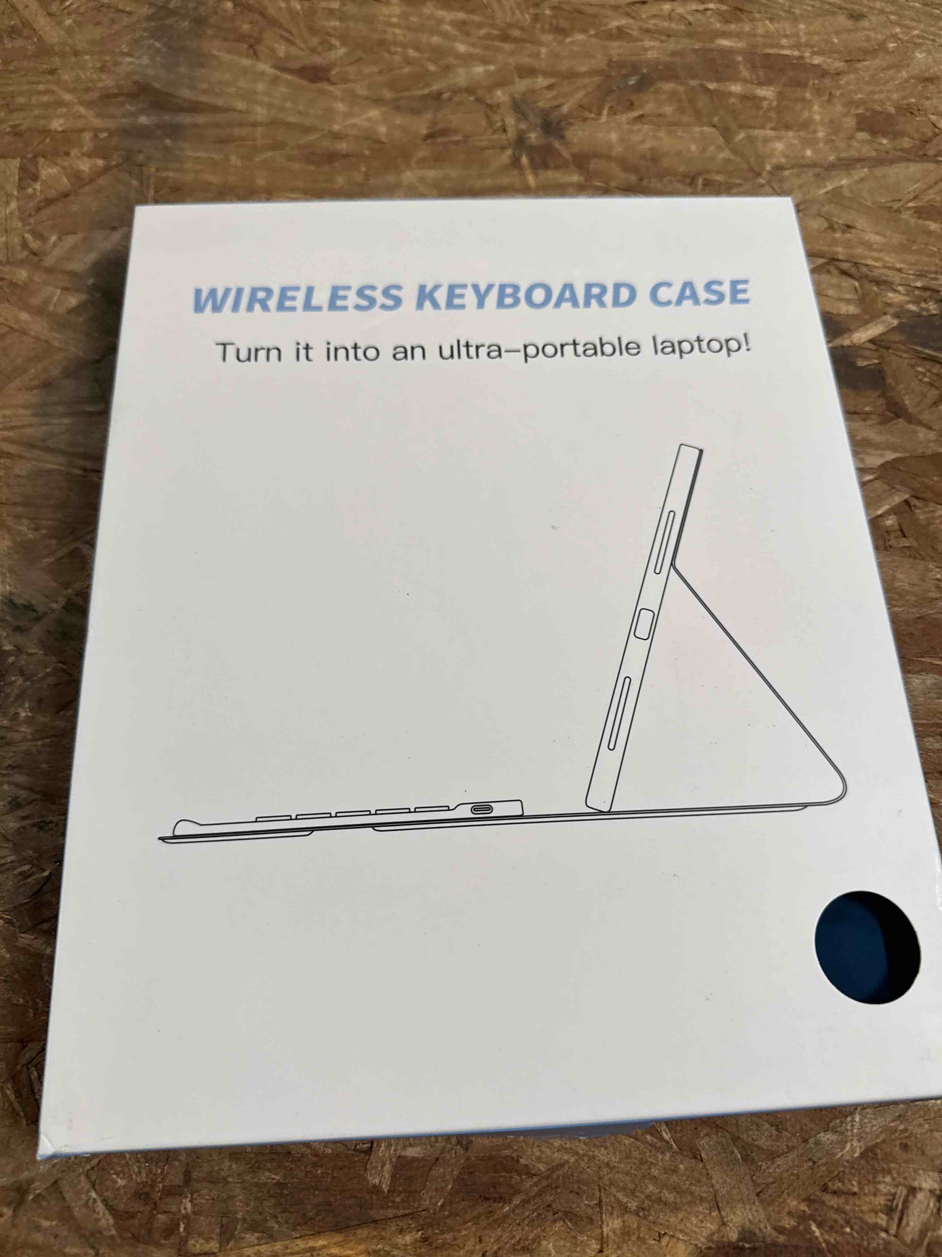 Condition photo showing Good Condition for harvopu compatible for ipad 11th 10th generation case with keyboard, folio cover with pencil holder, multi-touch trackpad, 7 color backlit, detachable keyboard for ipad (a16) 11th/10th gen (navy blue)