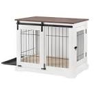 (broken pieces )Tucker MurphyÂ® ECOFLEXÂ® Barn Door Dog Crate End Table