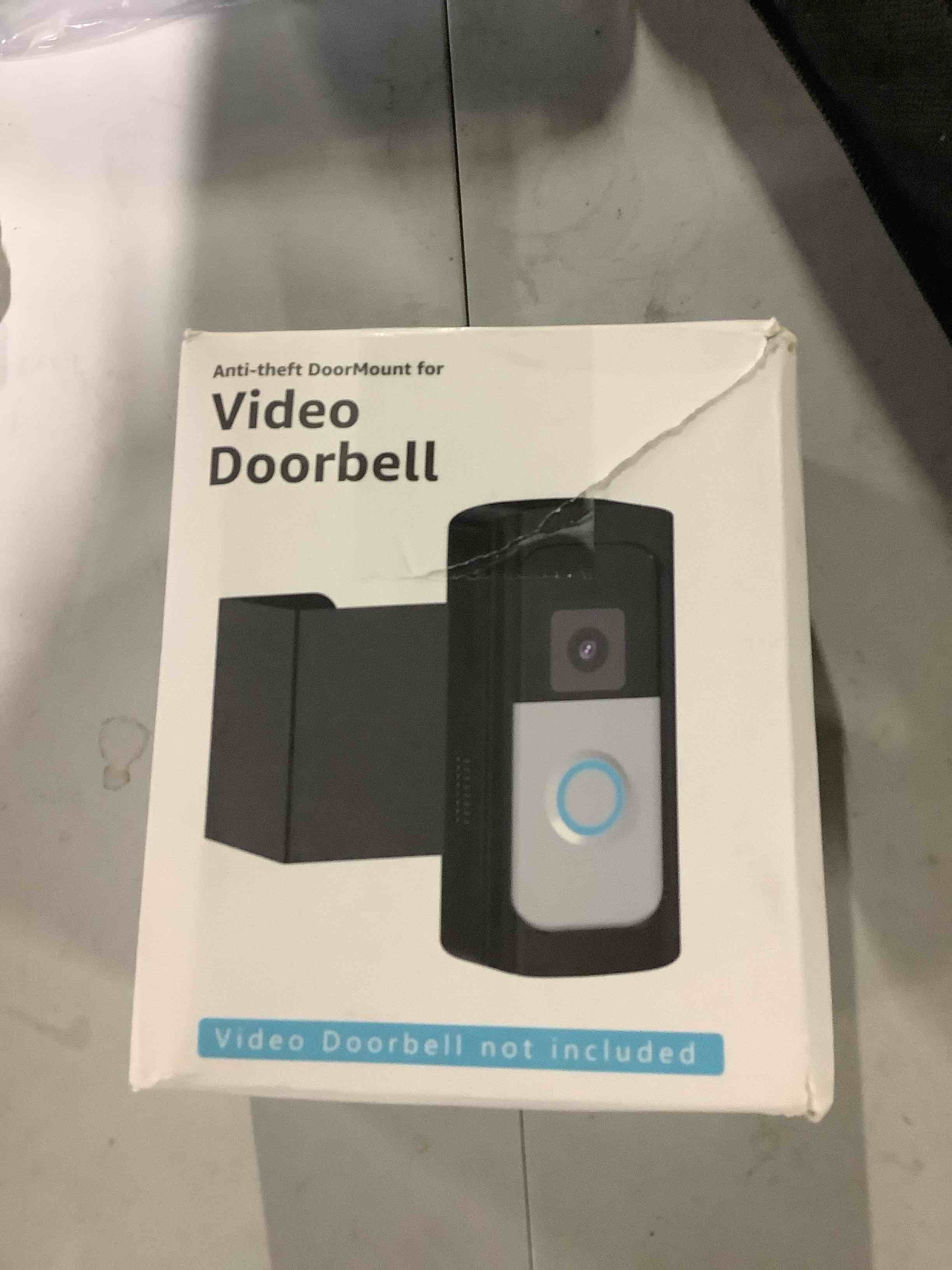 Condition photo showing Good Condition for (MOUNT ONLY)Anti-Theft Video Doorbell Mount, No-Drill Bracket for R/ing Battery Doorbell (2024 Release)/Plus/Pro/Video Doorbell 2nd Gen (2020 Release), Upgrade Protection & Not Block Sensor