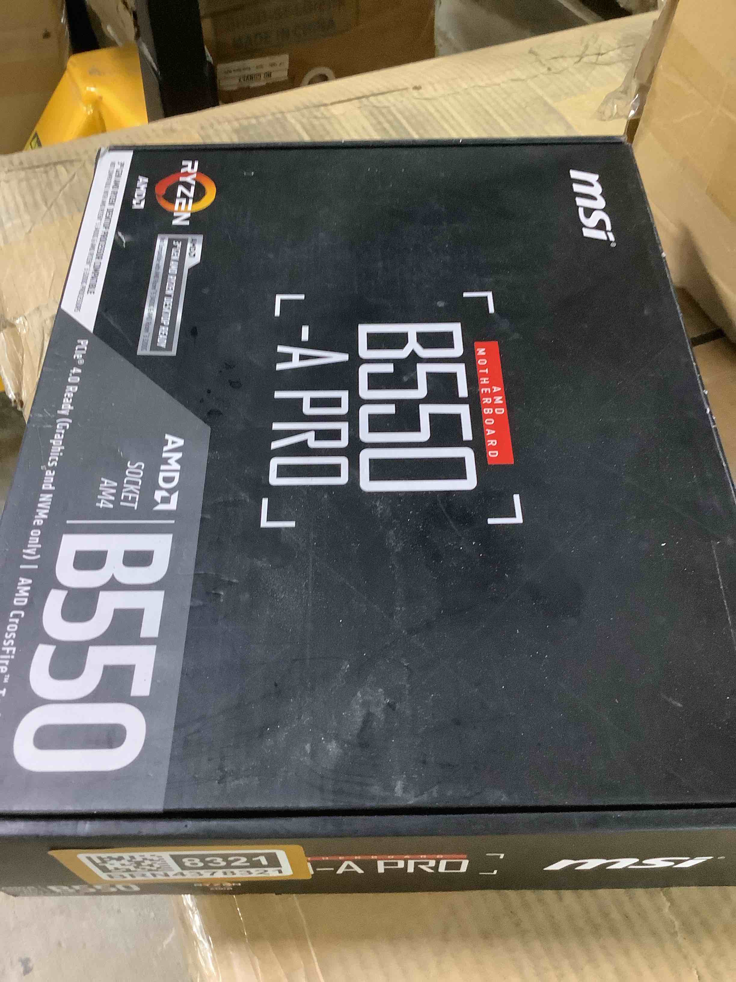 Condition photo showing Good Condition for MSI B550-PRO ProSeries Motherboard