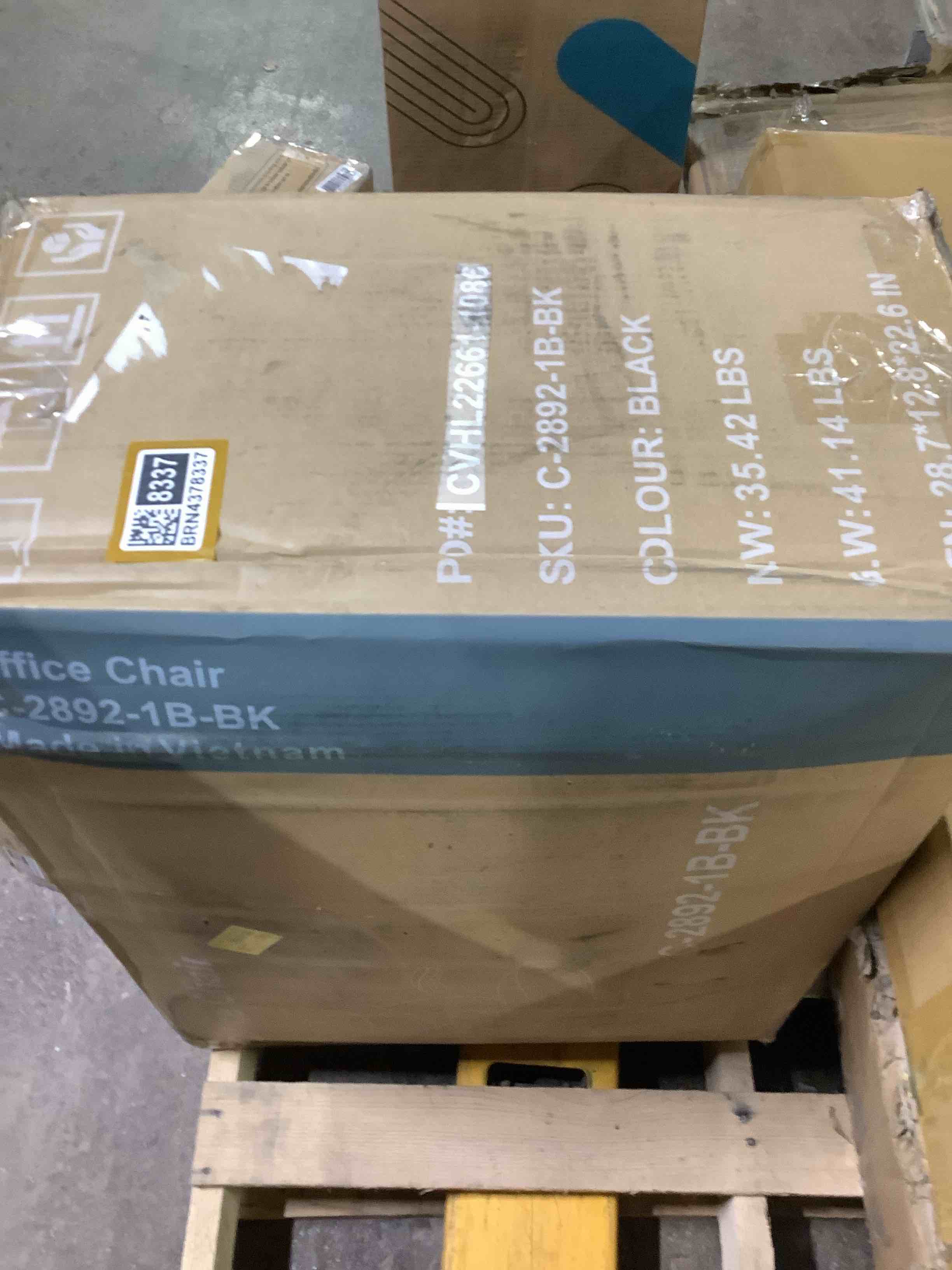 Condition photo showing Good Condition for Iz Ergonomic Faux Leather Executive Chair