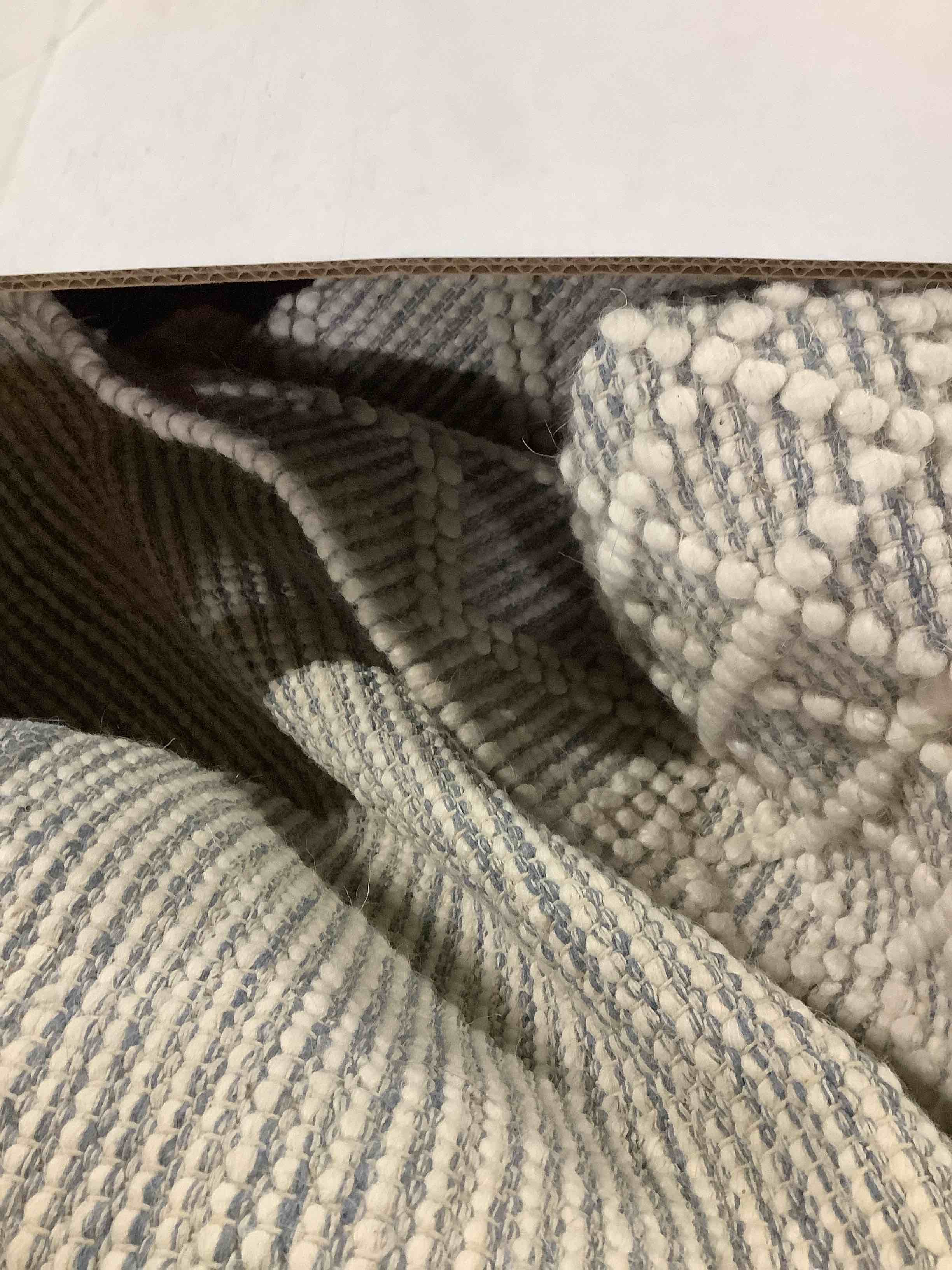 Condition photo showing As Is for (used-DIRTY/ POSSIBLE PUKE STAIN)Large Rug