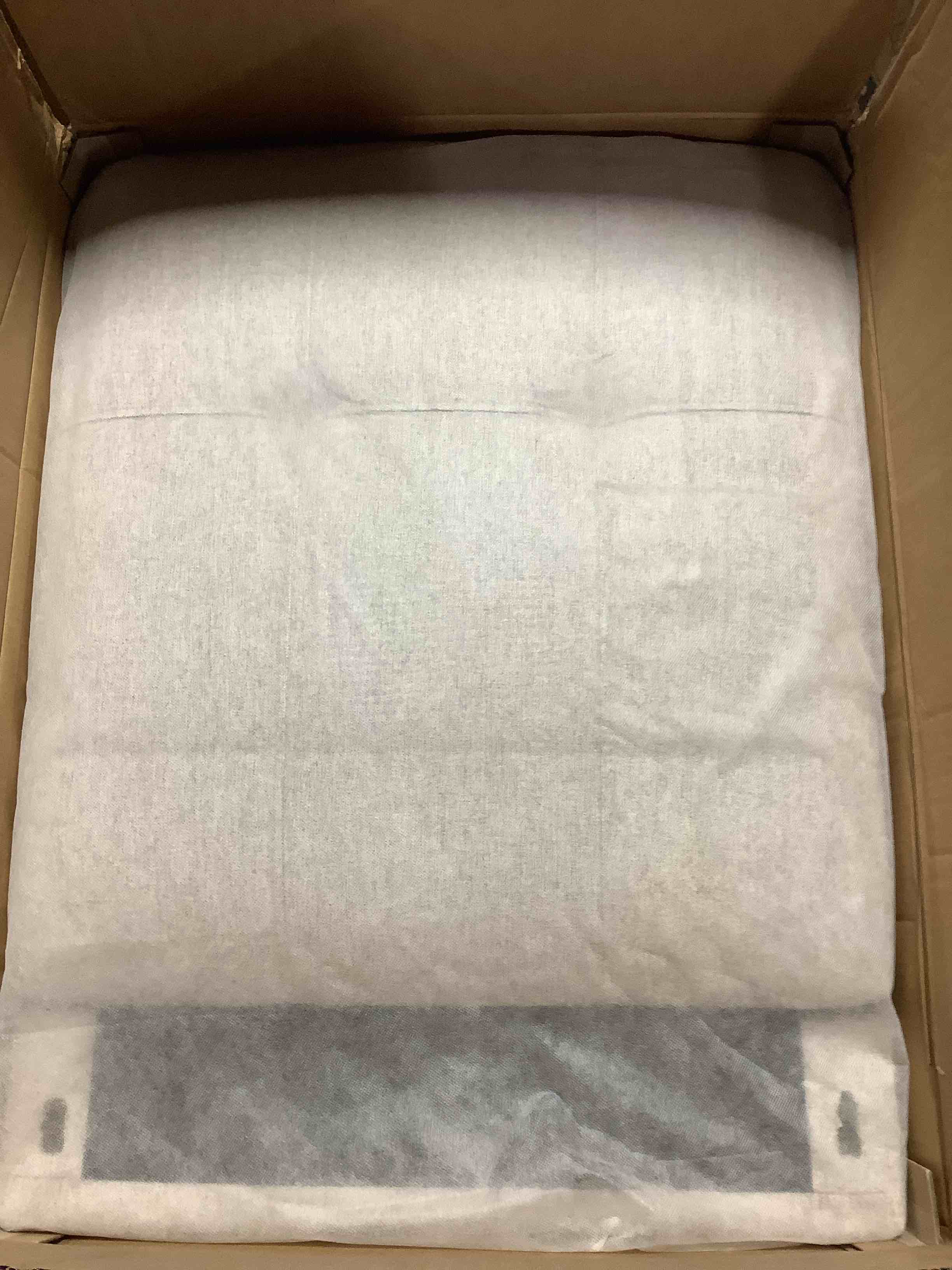 Condition photo showing As Is for (OTTOMAN ONLY)Ottoman from sofa set