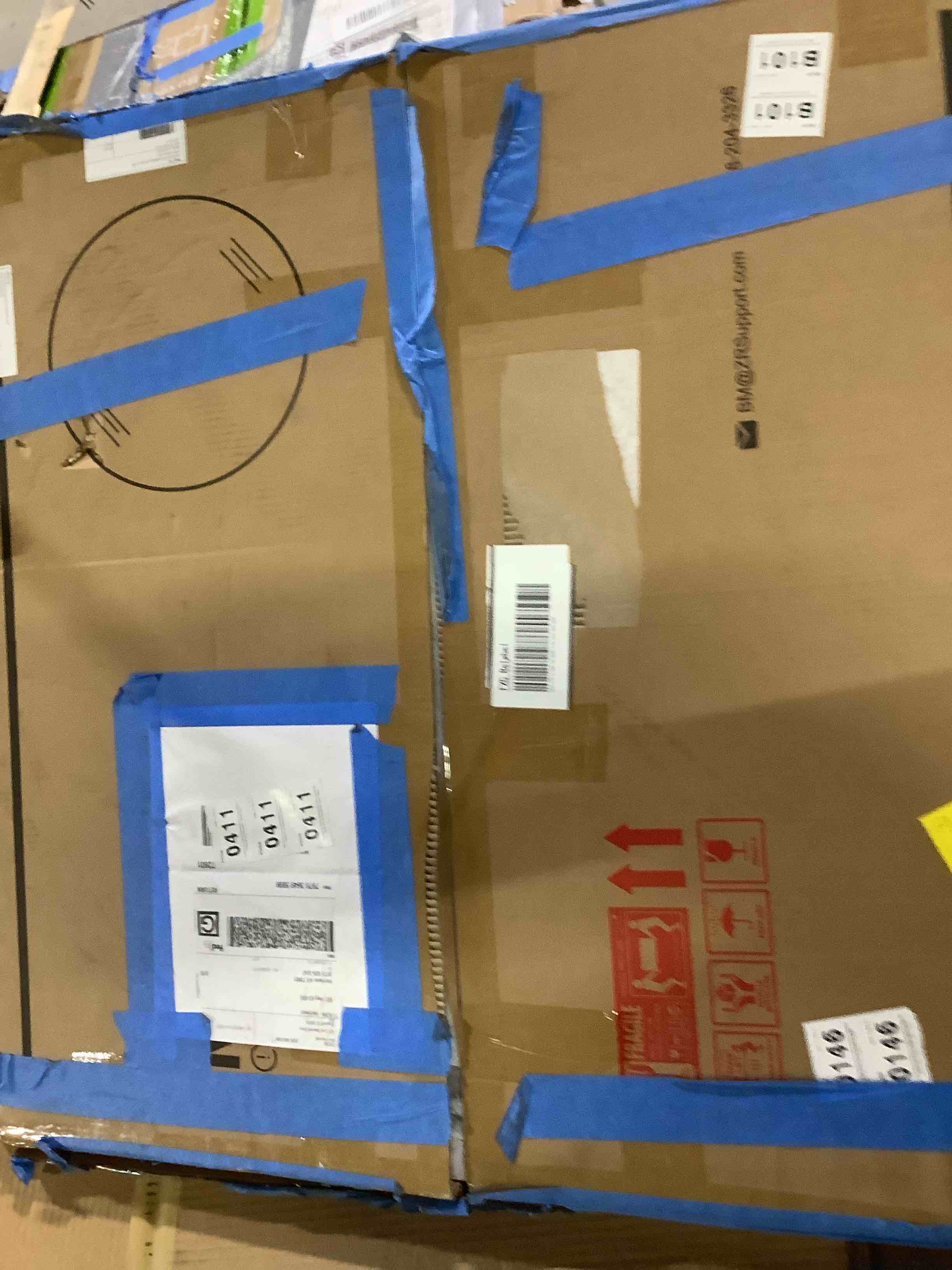 Condition photo showing Good Condition for Adorna  Round Frameless Backlit Mirror, LED Bathroom Mirror with Dimmable Brightness, Anti-fog Function, 50000h Lifetime, Shatterproof Film