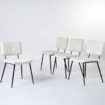 Palomo Upholstered Side Chair Kitchen Dining Chair for Restaurant Coffee Shop