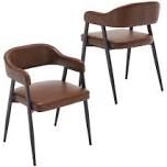 Modern Upholstered Dining Armchair