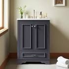 bathroom vanity with ceramic sink in 24 inch, freestanding bathroom vanity with soft close door