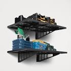 (missing one)Mounted shelf