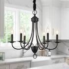Modern Black farmhouse chandelier