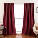 Burgundy Curtains
