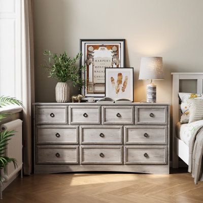 breakwater bay 10 drawer dresser tv stand , chest of drawers for bedroom,dresser for living room
