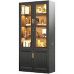 display cabinets with human sensor function