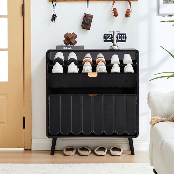 16 pair shoe storage cabinet