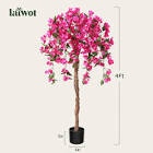 artificial bougainvillea tree, tall potted fake bougainvillea trees