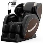 cloudrest zero gravity full body massage chair with heat foot rollers bluetooth audio and 5 auto modes