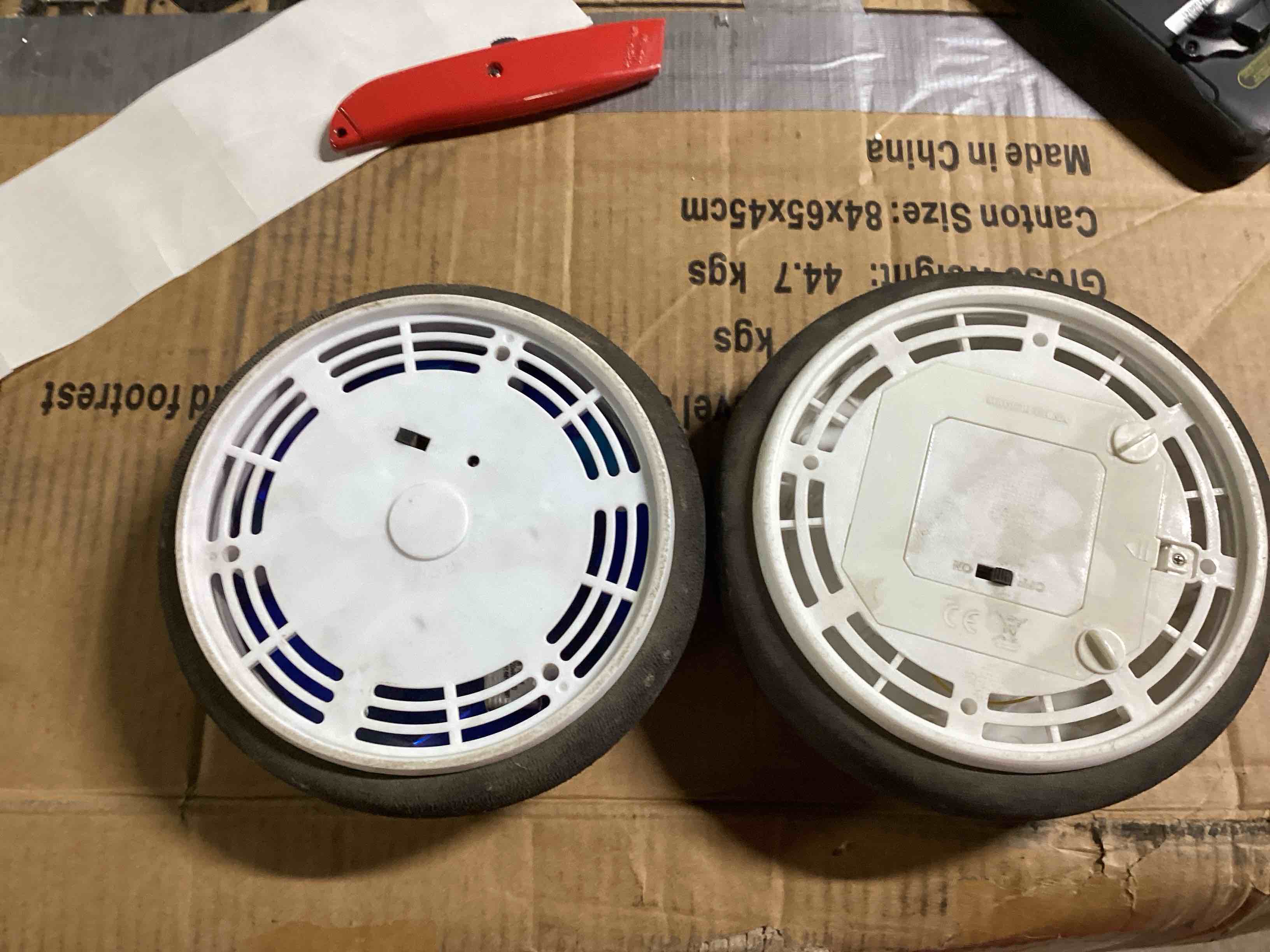 Condition photo showing Good Condition for hovering soccer- themed kick toys