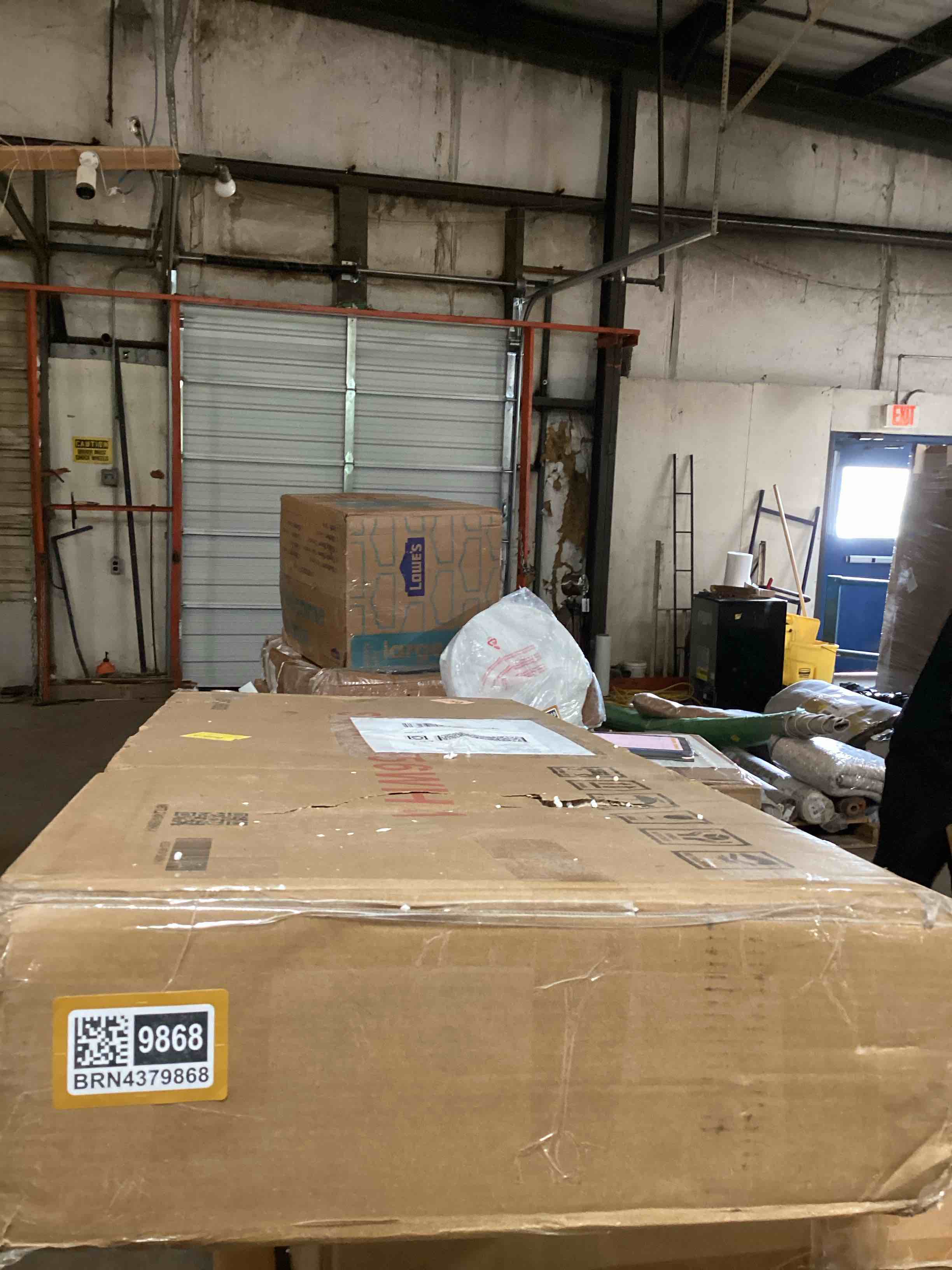 Condition photo showing Good Condition for 71" kitchen hutch storage cabinet with charging station