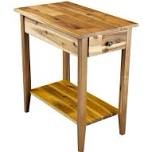 single drawer solid acasia 