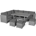 7 PCs Rattan Sofa Set