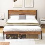 Platform Bedframe With Headboard