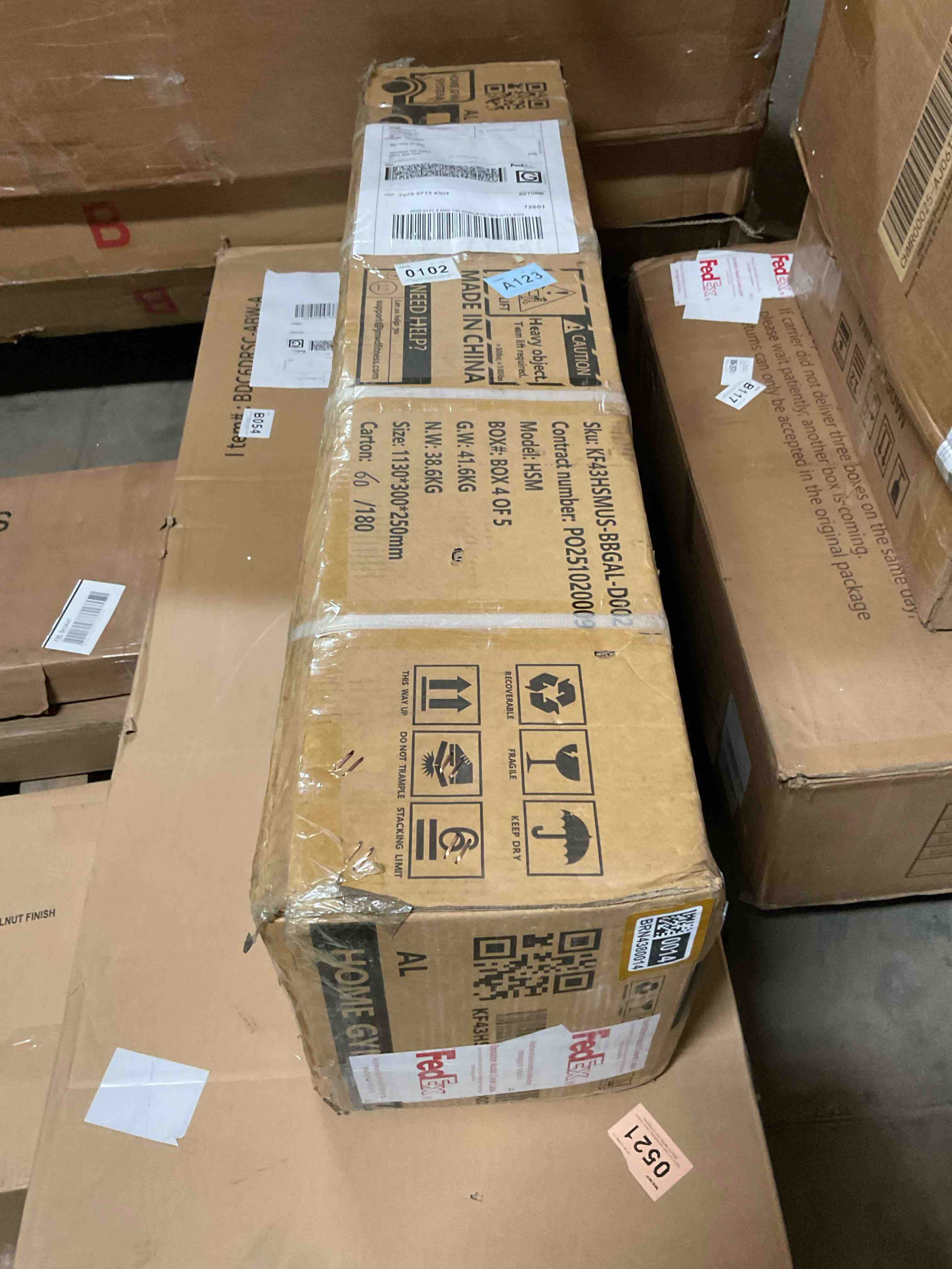 Condition photo showing Good Condition for dual-sided smith machine power cage – all-in-one home gym with cable crossover & weight stack