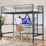 incomplete metal loft bed frame